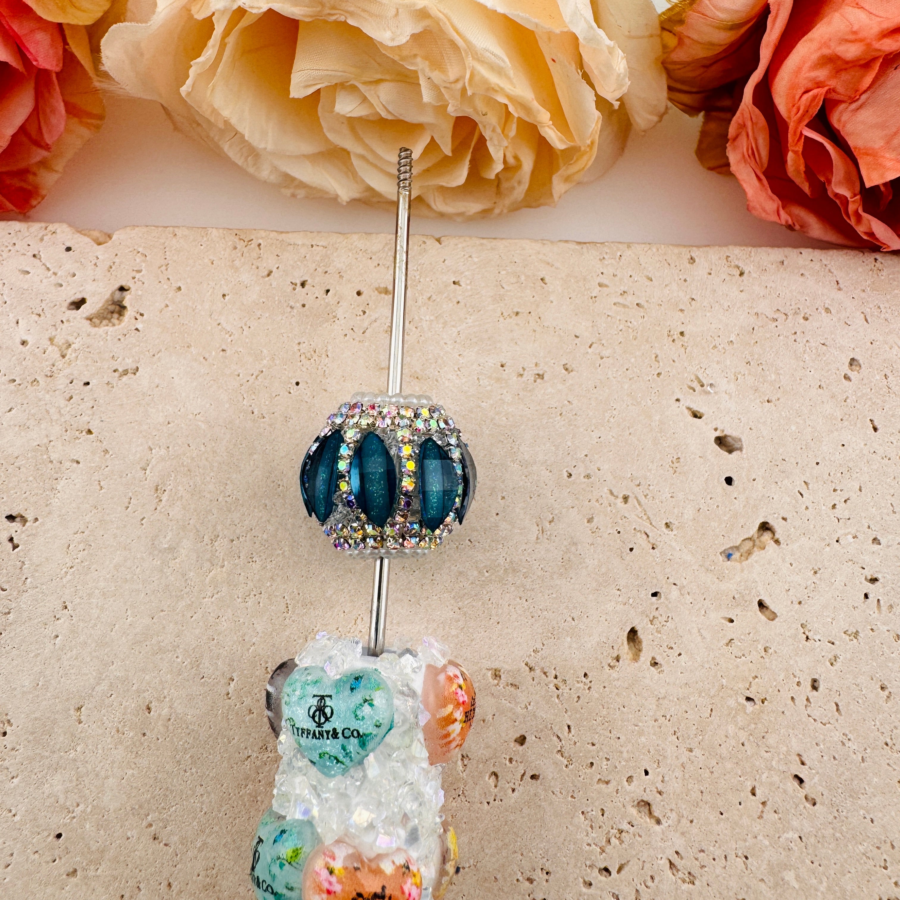 FS19148-About 20mm Latern Fancy Sugar Beads Zoe DIY Wholesale
