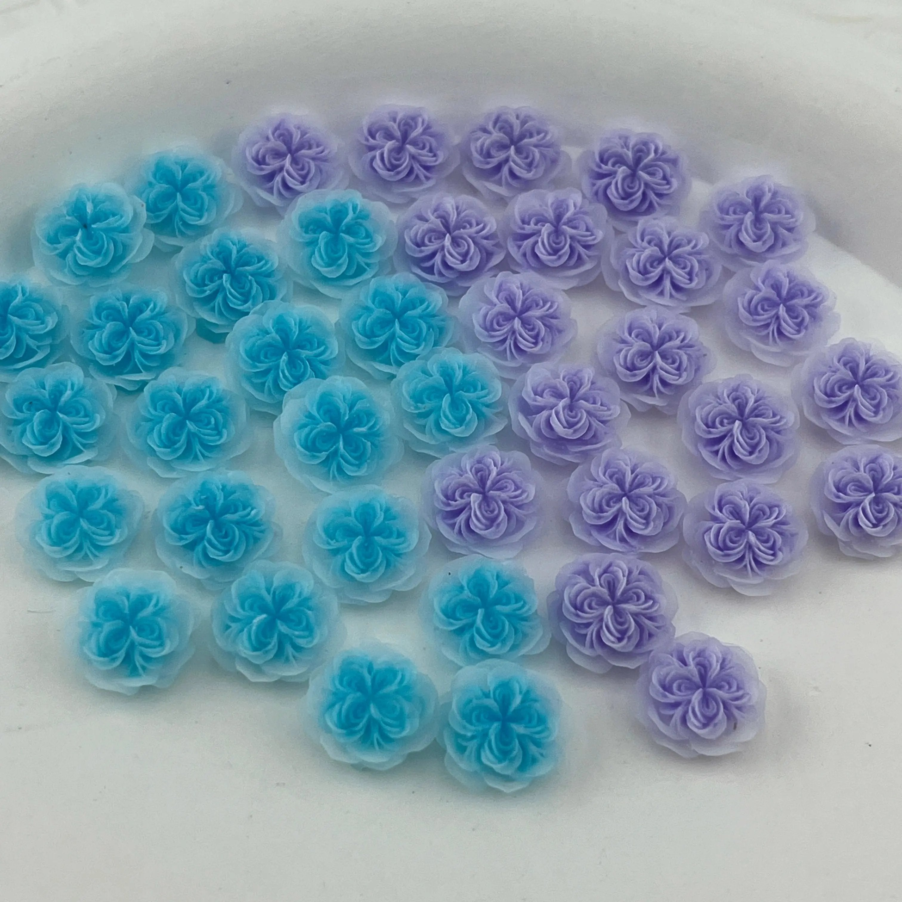 FS2158-100PCS 10MM Glowing Flower Zoe's DIY Shop