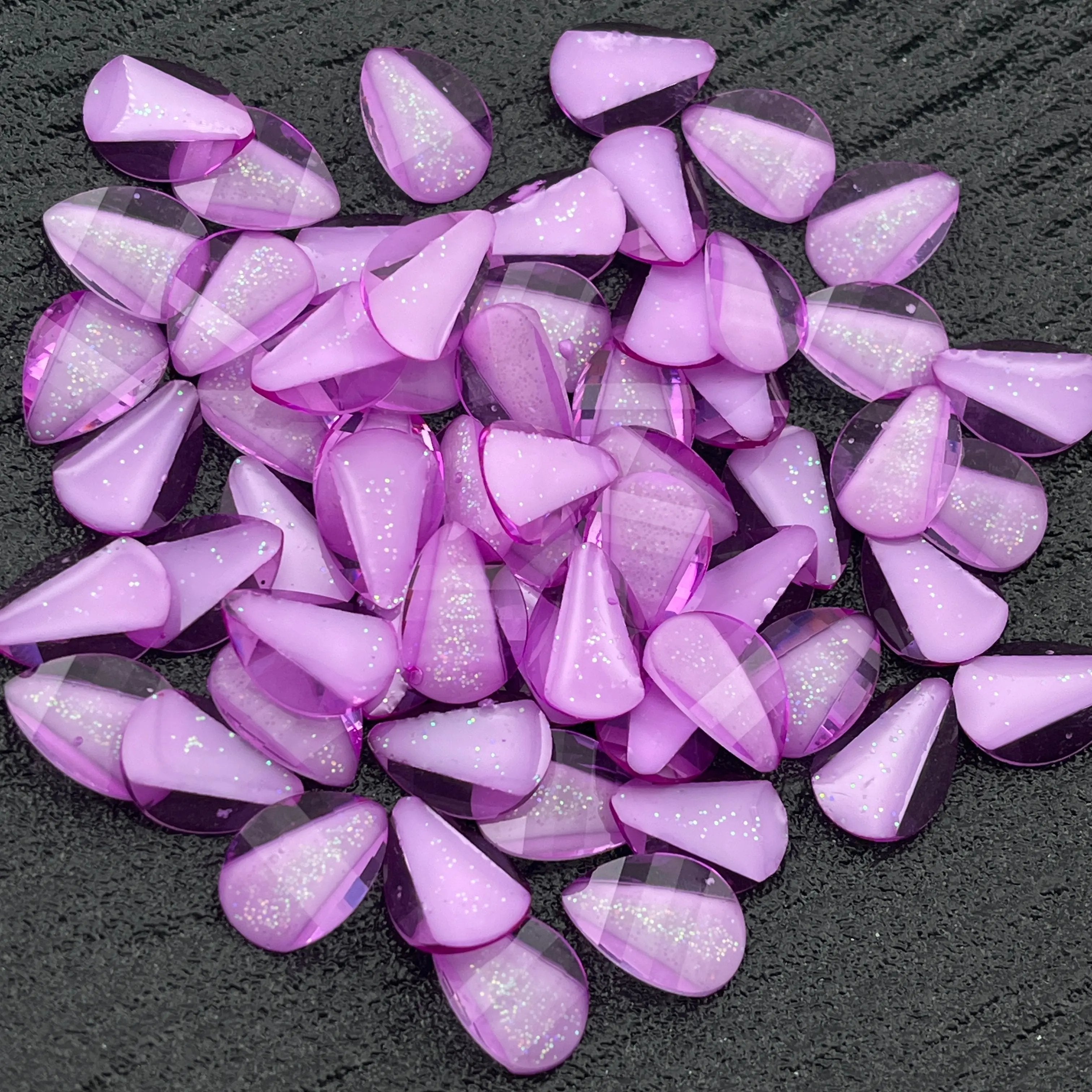 FS2163- 200PCS 10*14mm Petal Zoe's DIY Shop