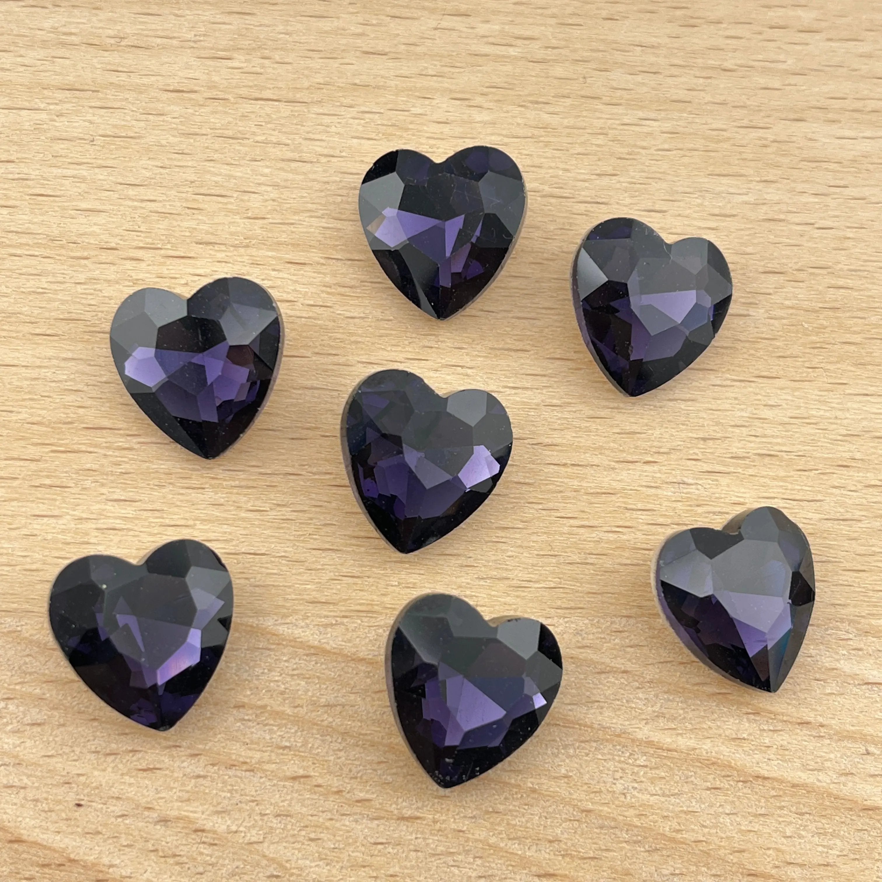 FS2243- 20PCS 14MM Heart diamond Zoe's DIY Shop