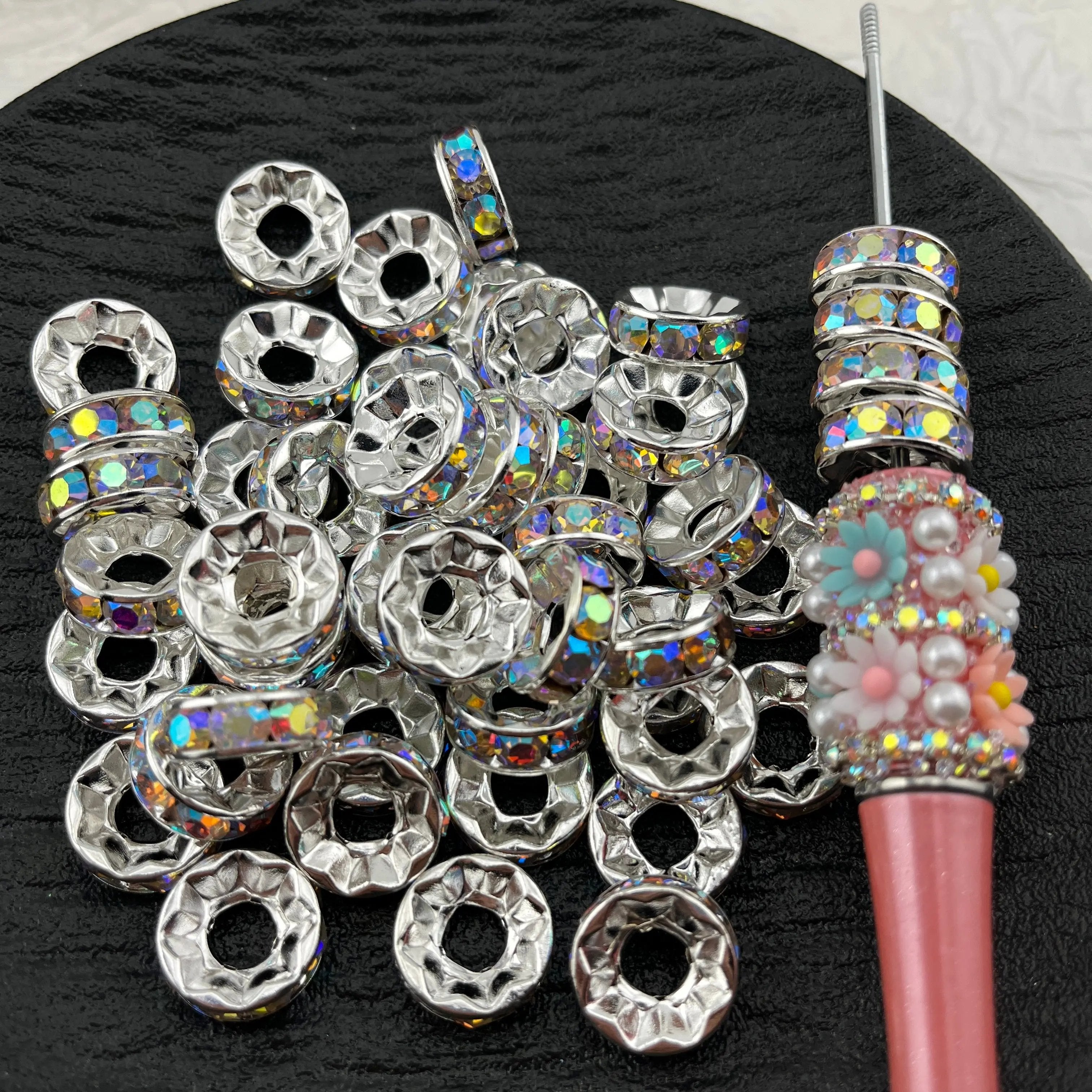 FS2346-50PCS 15MM Spacer Zoe's DIY Shop