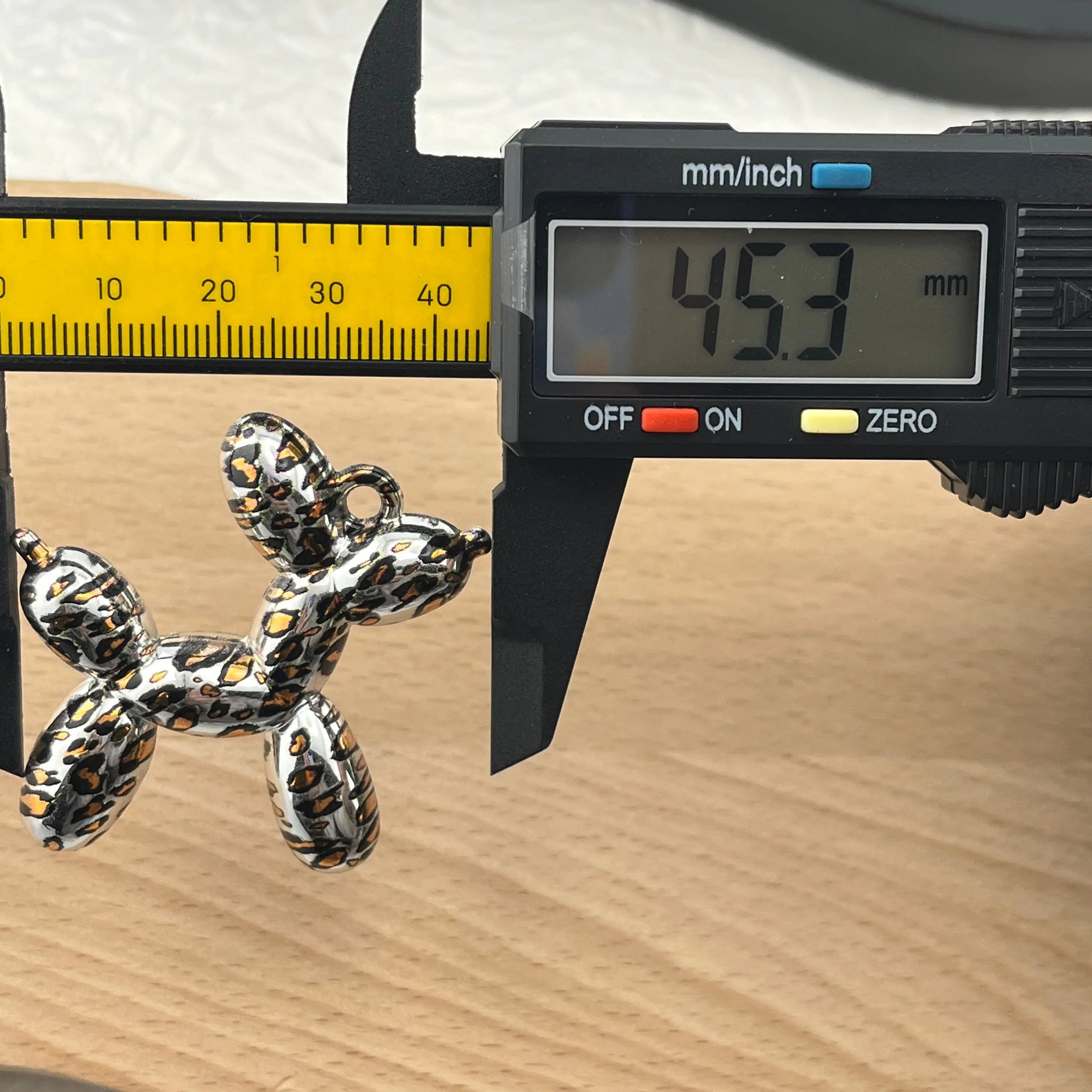 FS2406- 5PCS 45MM Leopard print dog pendant Zoe's DIY Shop