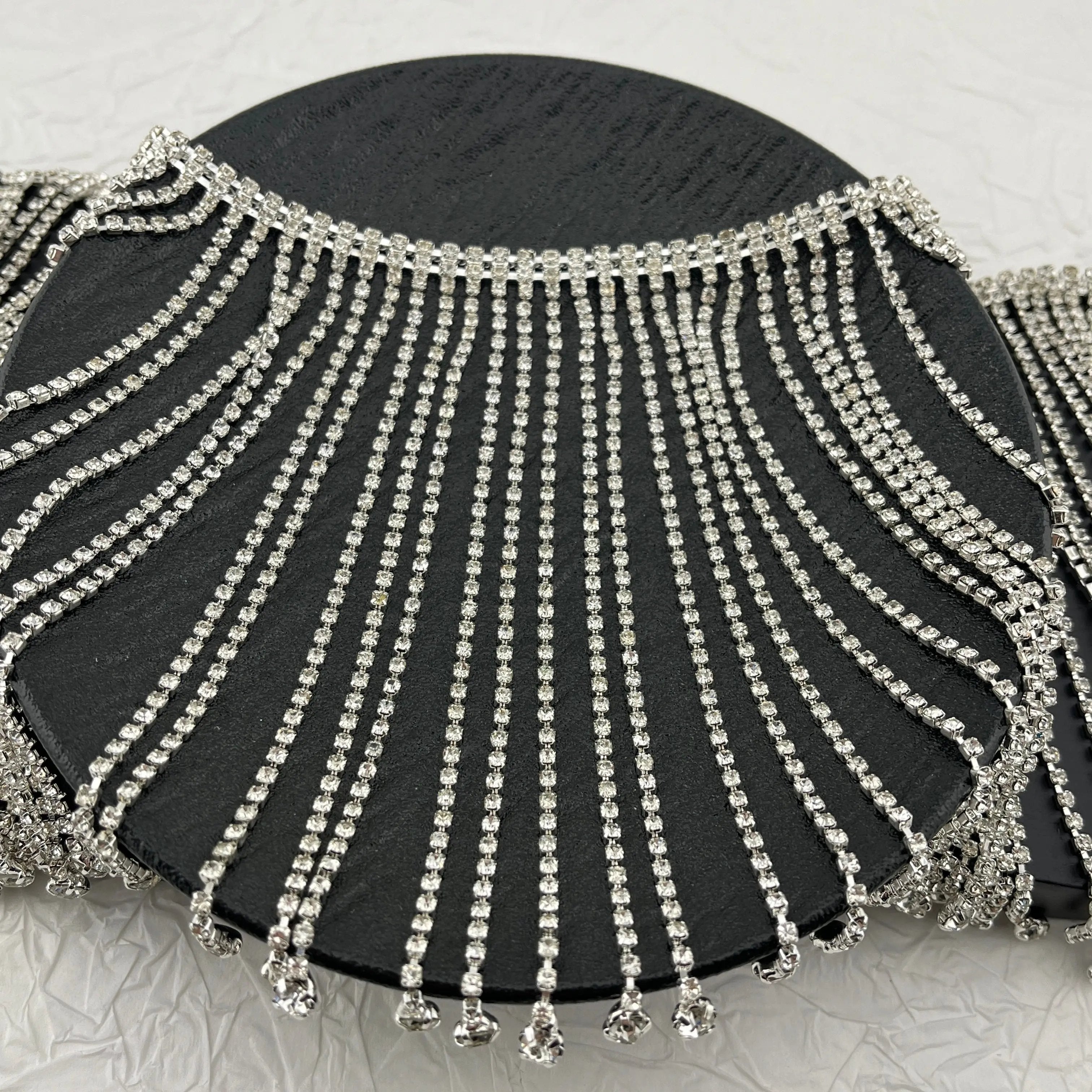 FS2513-30CM Long Tassel Claw Chain Zoe's DIY Shop