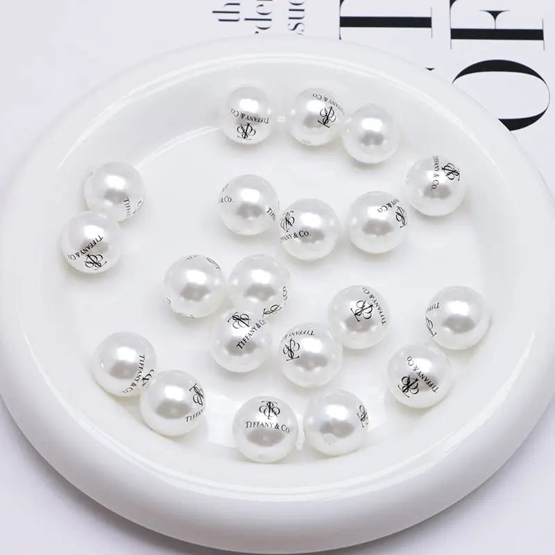 FS4277- 16mm Pearl Looking Acrylic Beads Zoe's DIY Shop