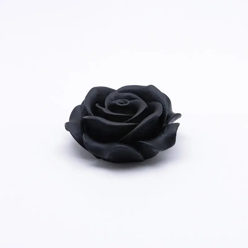 FS4355-44Mm Black Rose Flower Patch Rose Rose - Zoe DIY Wholesale