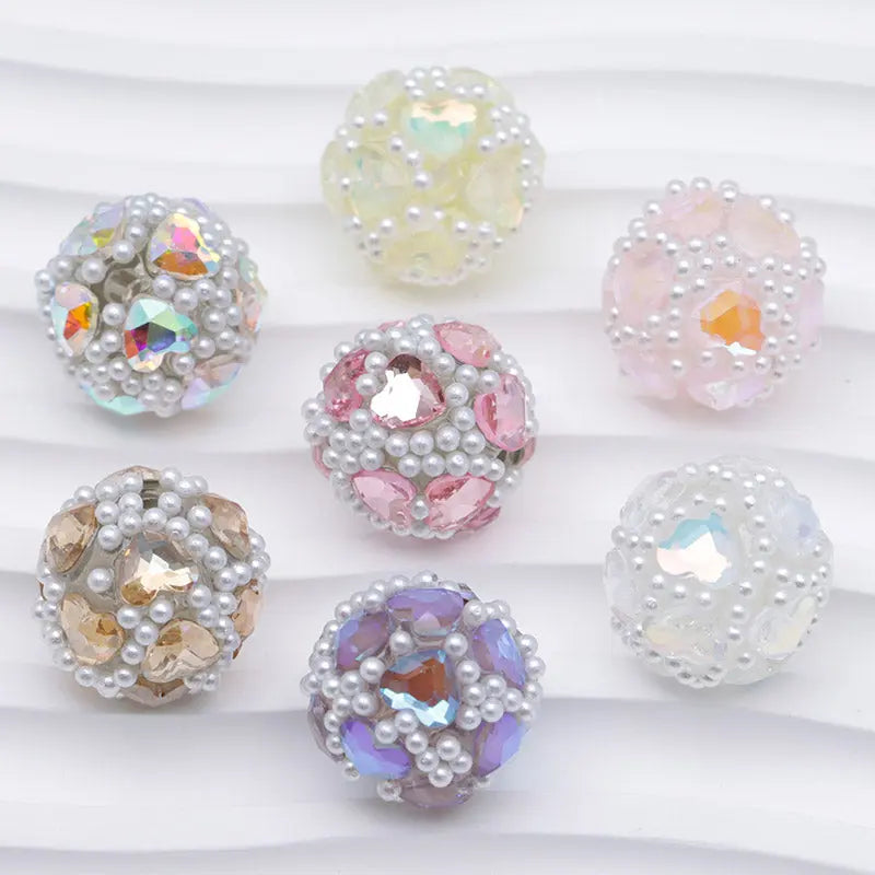 FS4932-16mm Drilled Beads Heart Love - Zoe DIY Wholesale