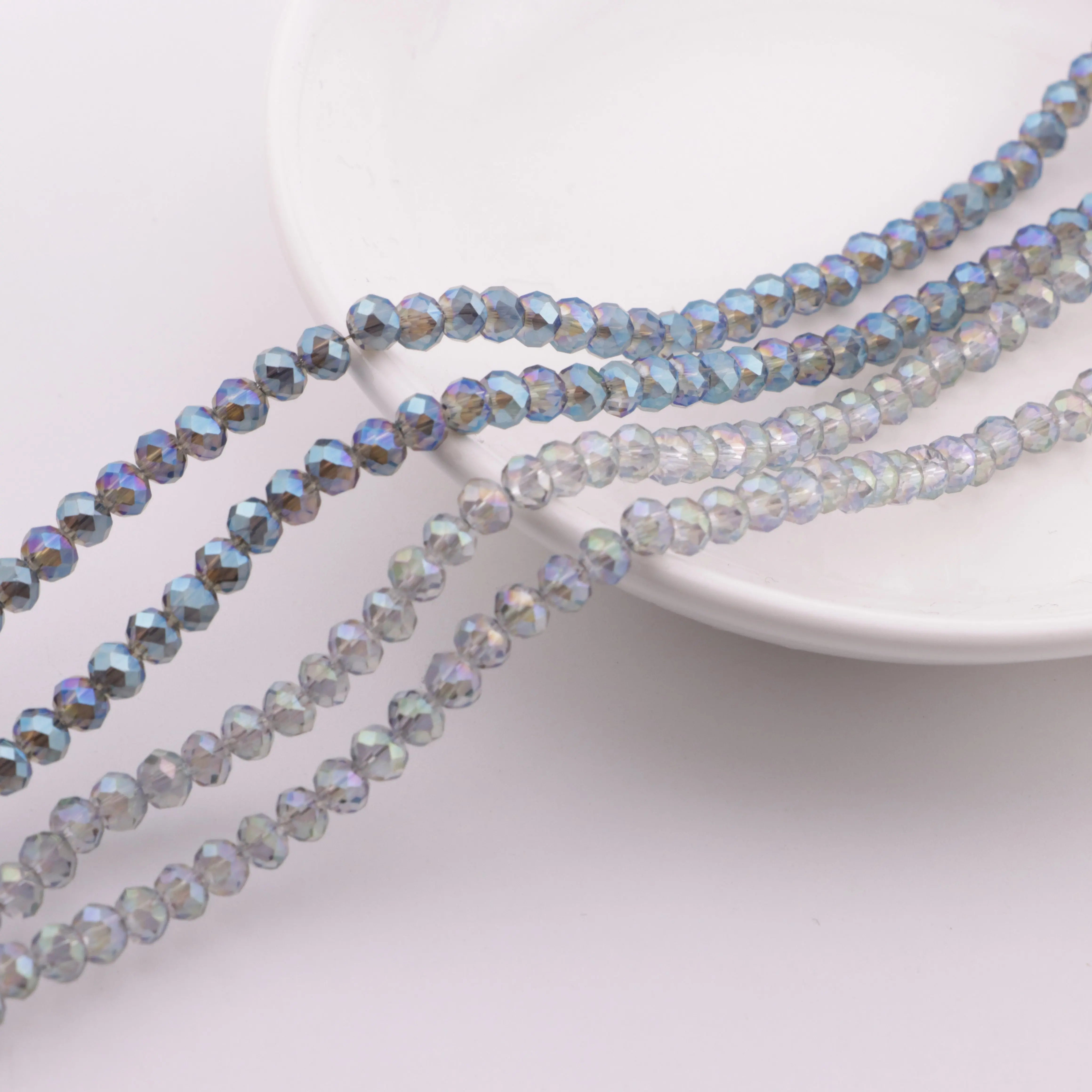 FS6190-4MM UV Glass Beads Zoe DIY Wholesale