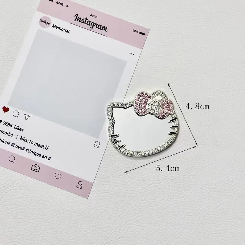 FS5416-HK Alloy Mirror Patches - Zoe DIY Wholesale