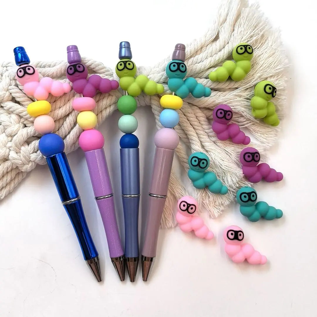 FS1676- 10PCS Bookworm 3D Focal Beads Zoe's DIY Shop