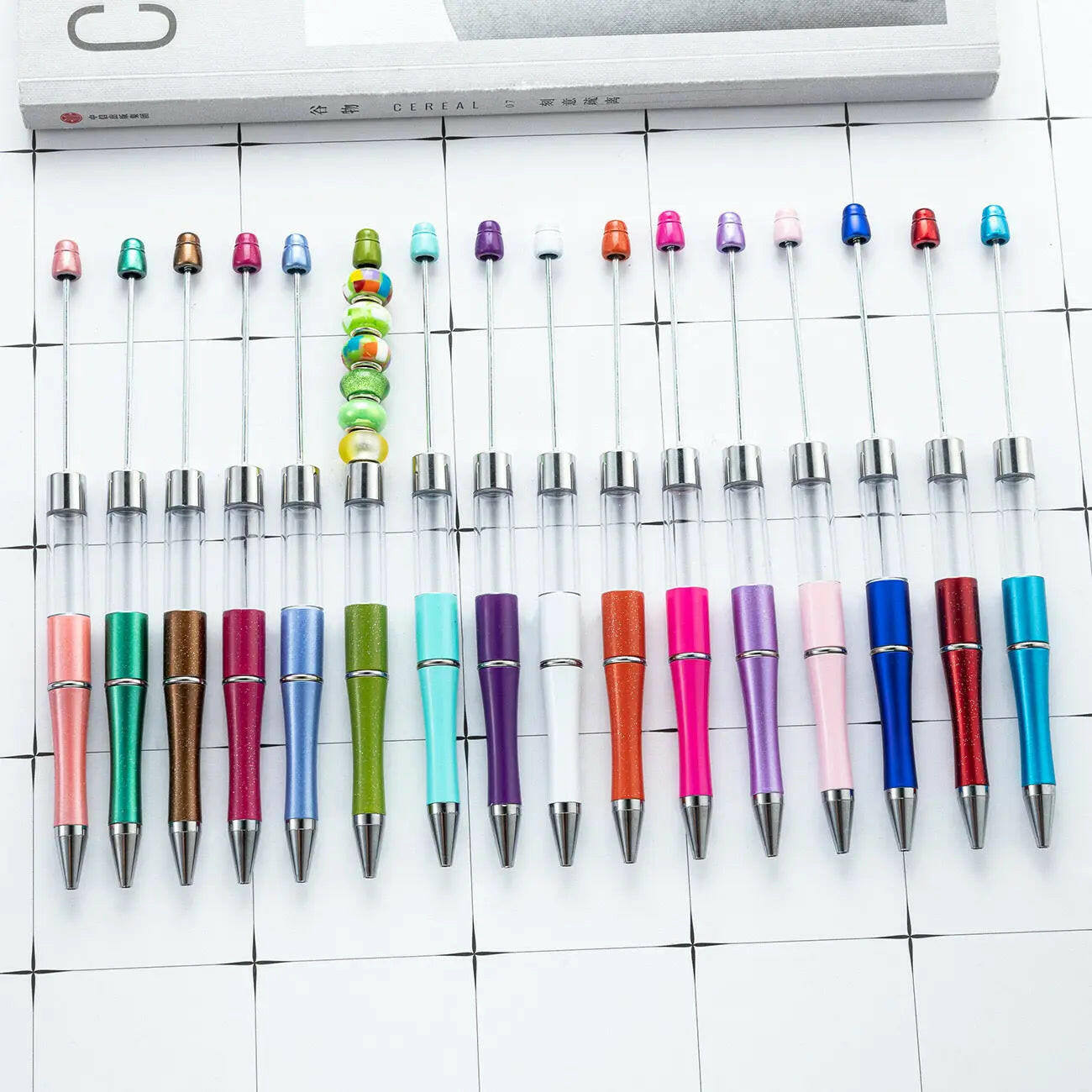 FS1532-Beadable Pen With Tube Zoe's DIY Shop