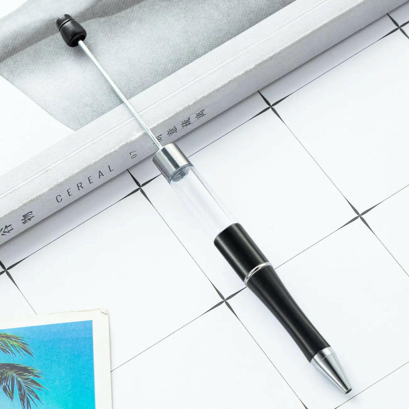 FS1532-Beadable Pen With Tube Zoe's DIY Shop