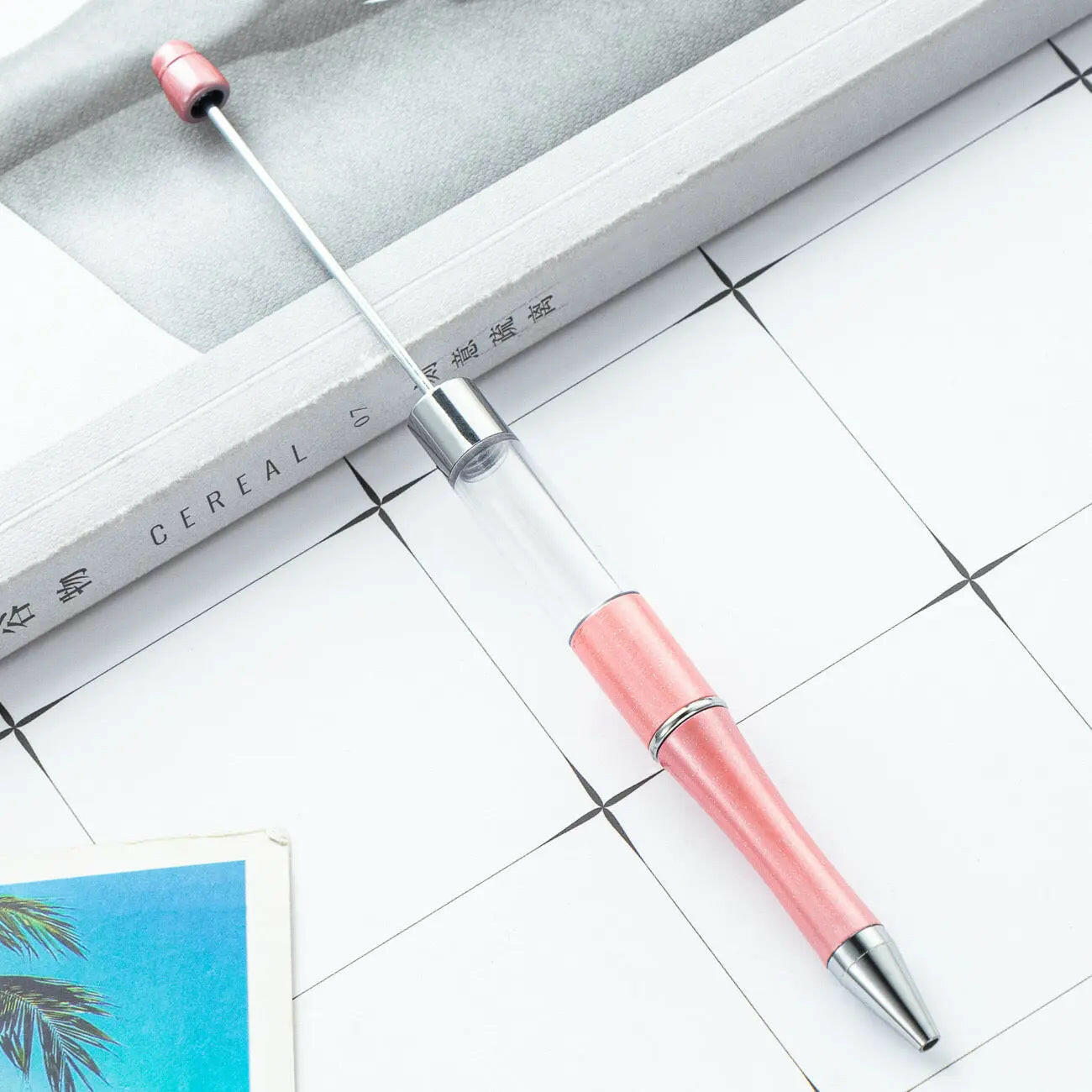 FS1532-Beadable Pen With Tube Zoe's DIY Shop