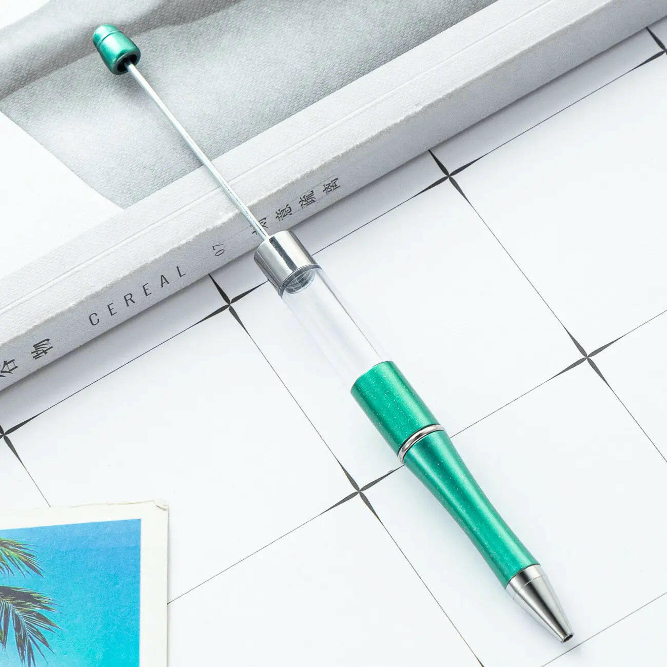 FS1532-Beadable Pen With Tube Zoe's DIY Shop