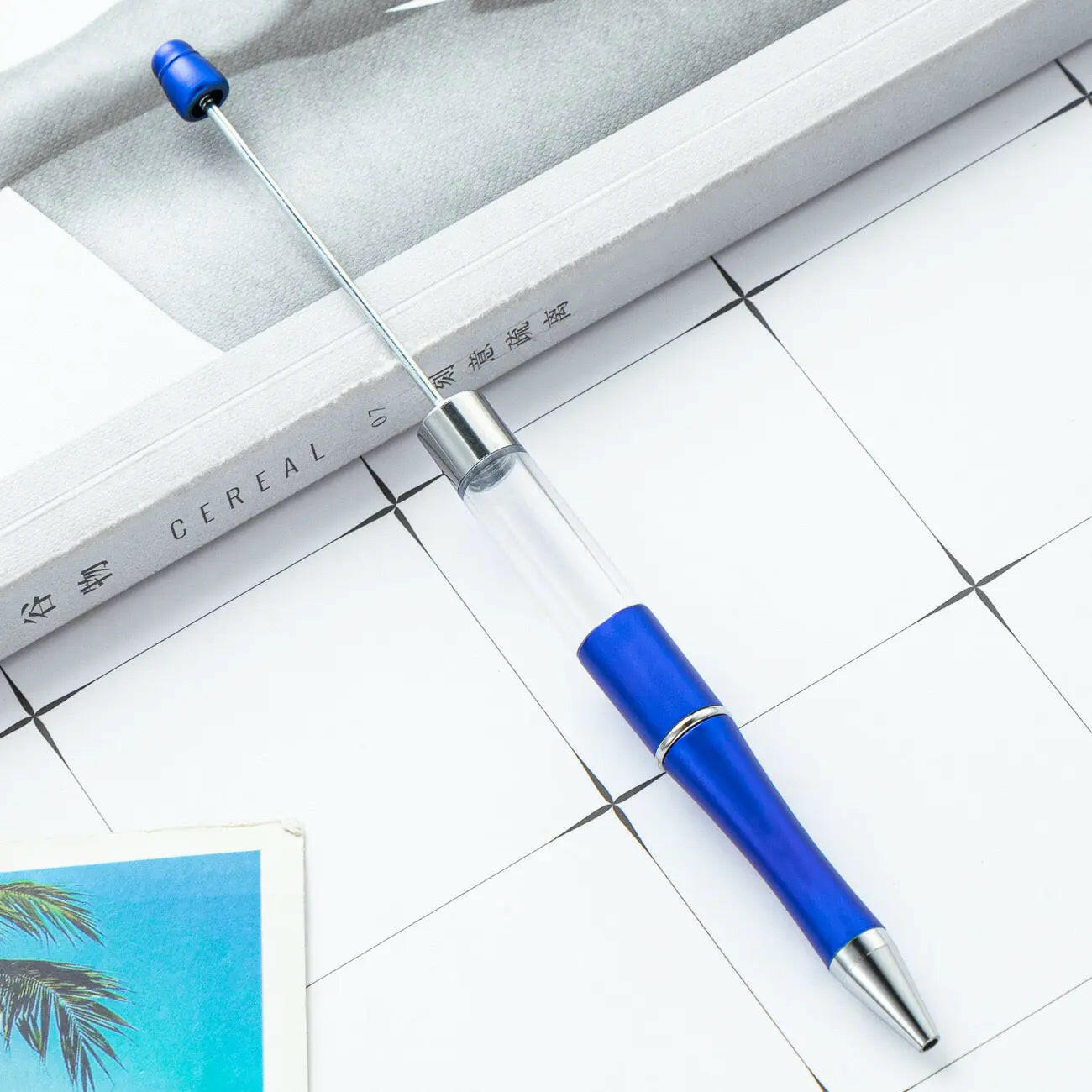 FS1532-Beadable Pen With Tube Zoe's DIY Shop