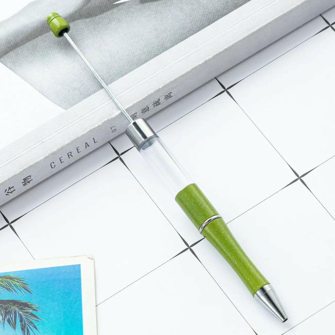 FS1532-Beadable Pen With Tube Zoe's DIY Shop