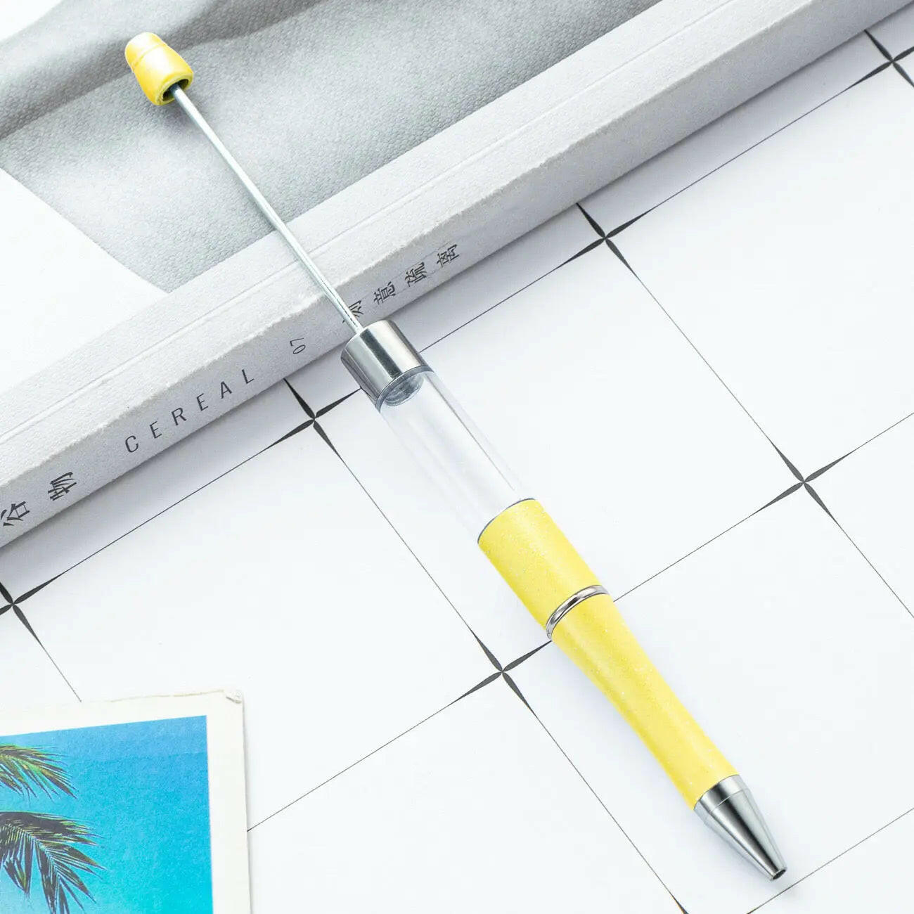 FS1532-Beadable Pen With Tube Zoe's DIY Shop