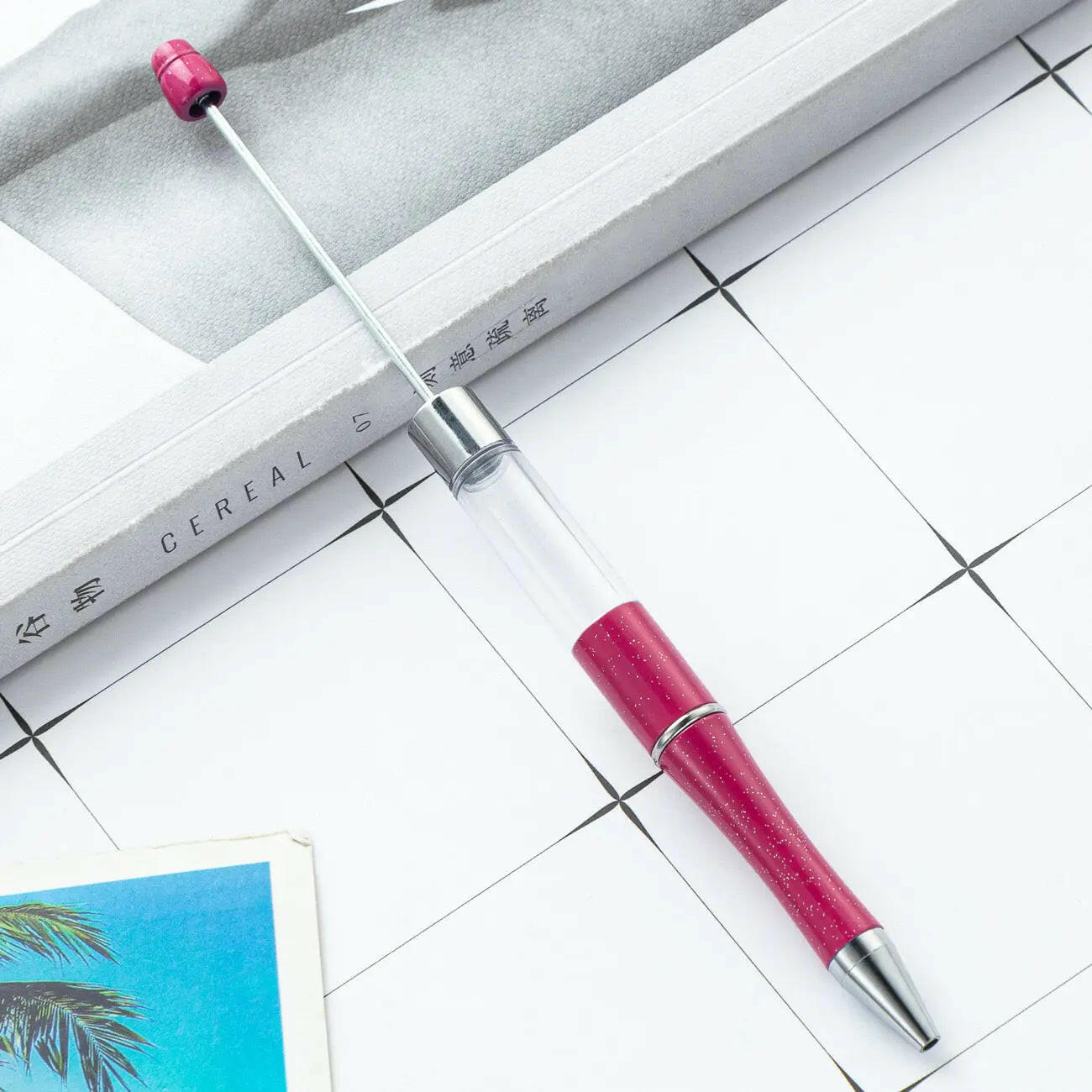 FS1532-Beadable Pen With Tube Zoe's DIY Shop