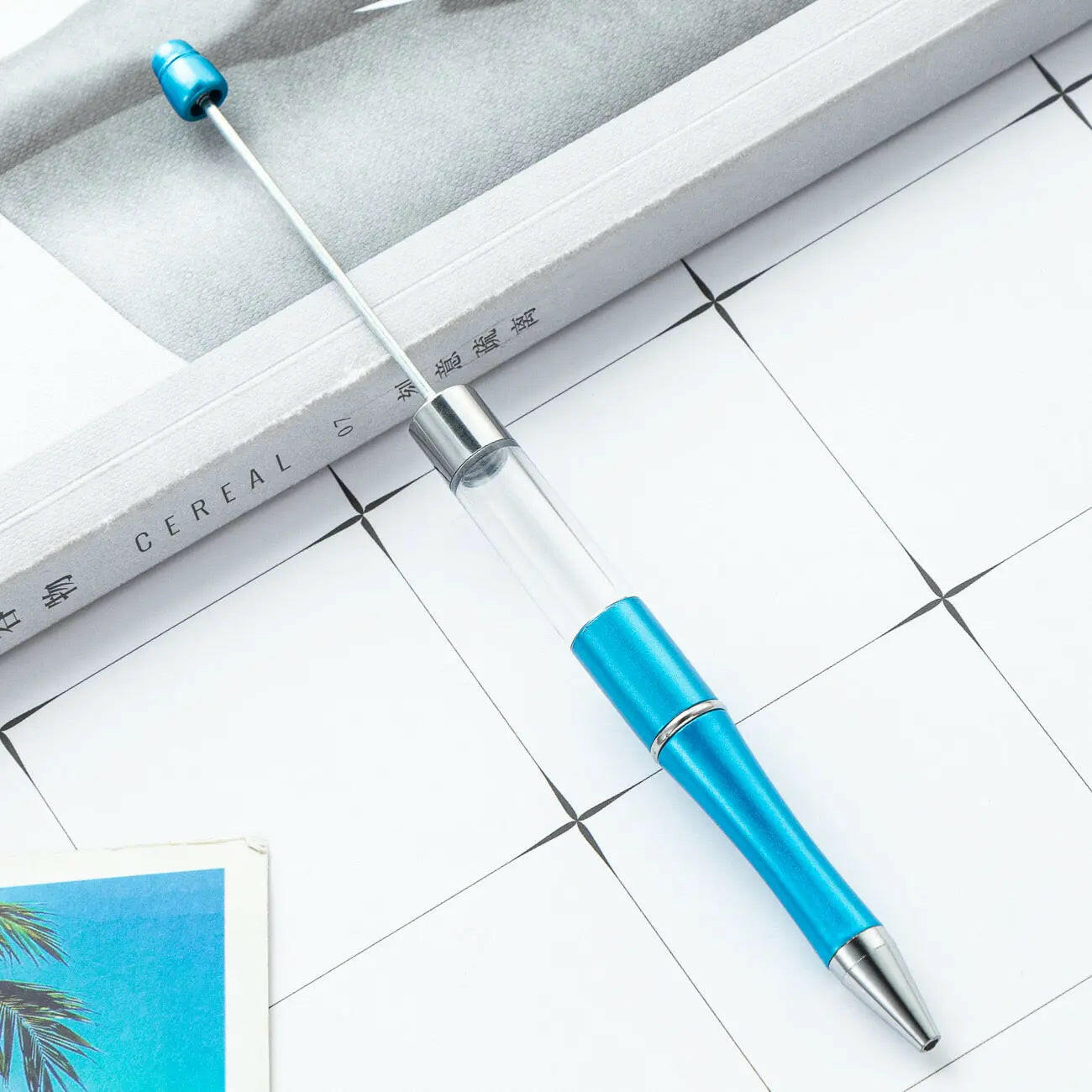 FS1532-Beadable Pen With Tube Zoe's DIY Shop