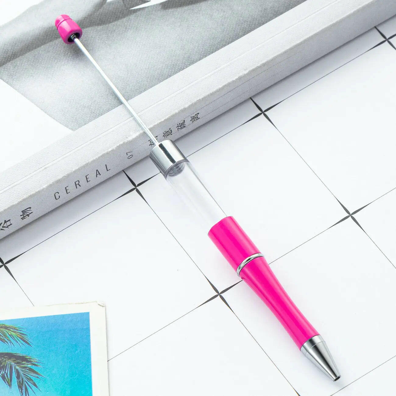 FS1532-Beadable Pen With Tube Zoe's DIY Shop