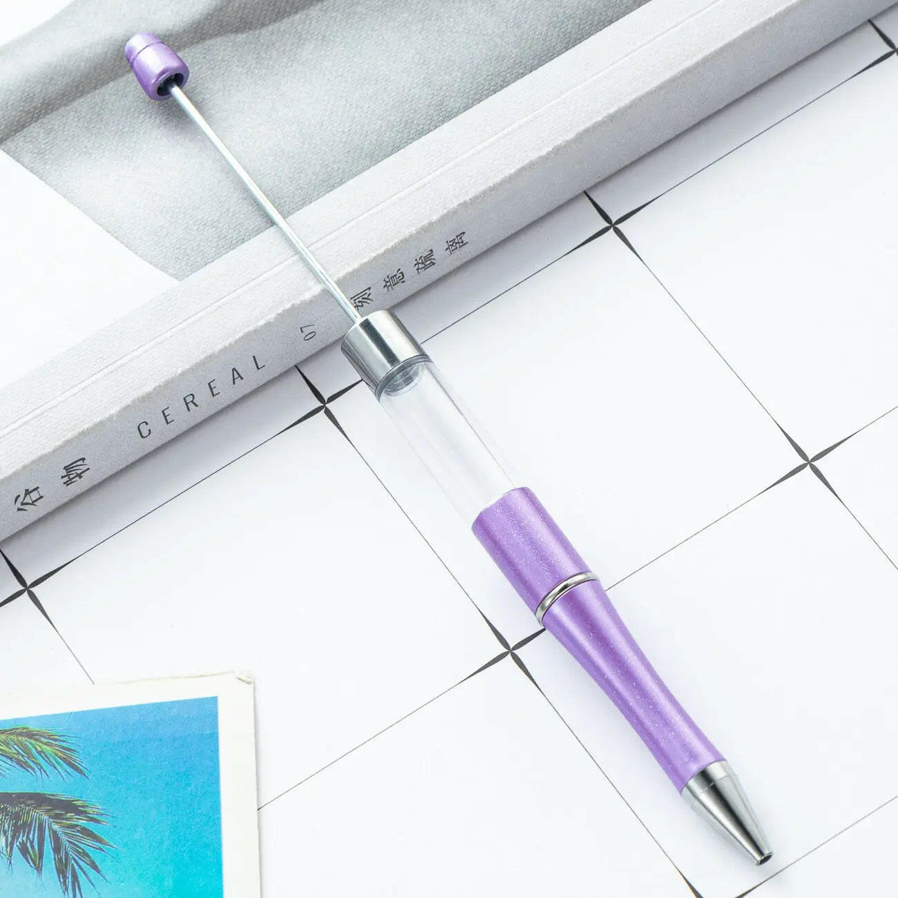 FS1532-Beadable Pen With Tube Zoe's DIY Shop