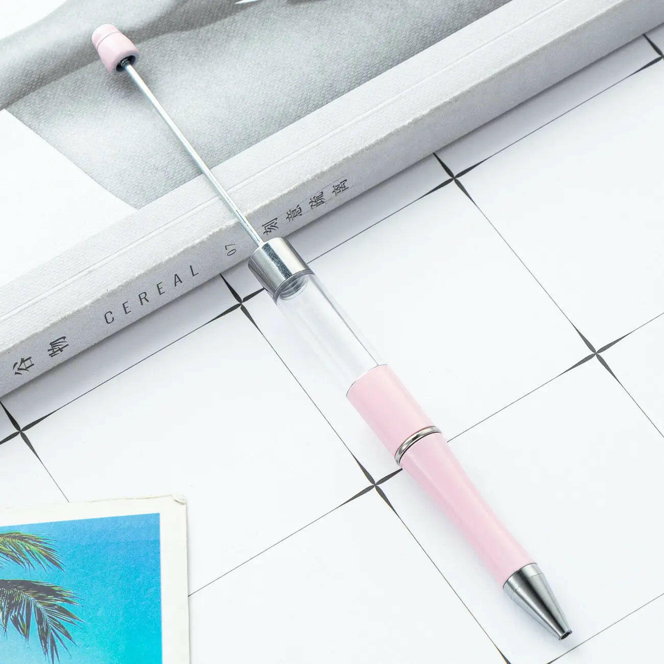 FS1532-Beadable Pen With Tube Zoe's DIY Shop