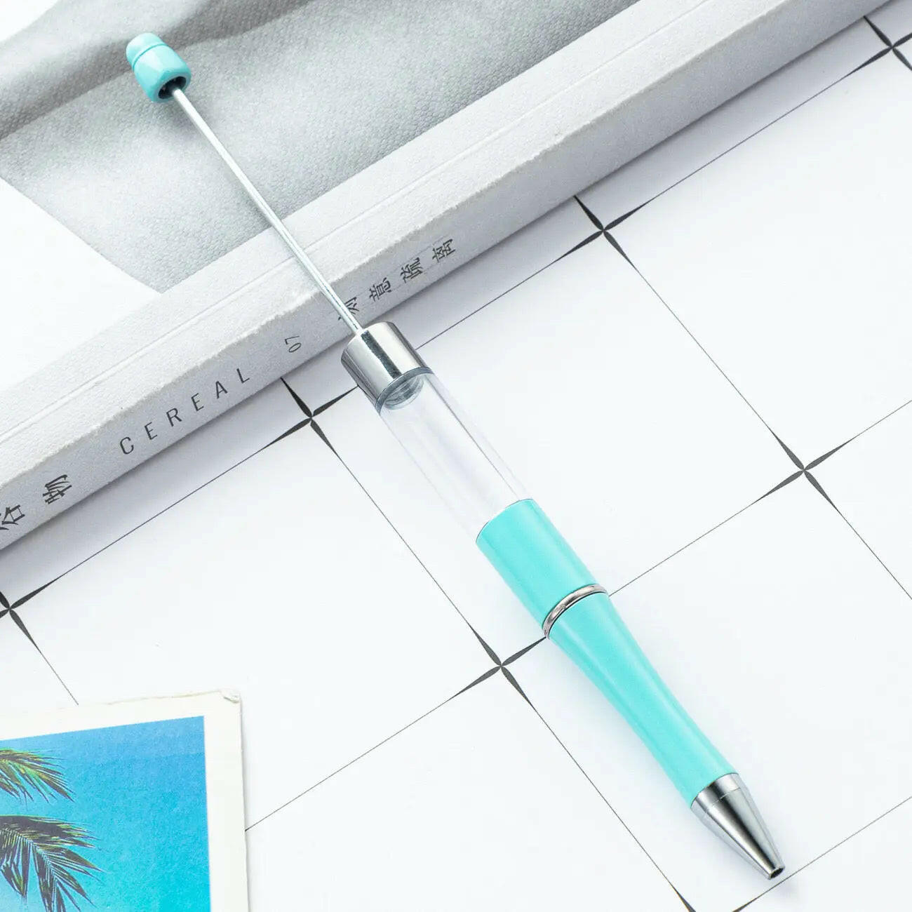 FS1532-Beadable Pen With Tube Zoe's DIY Shop