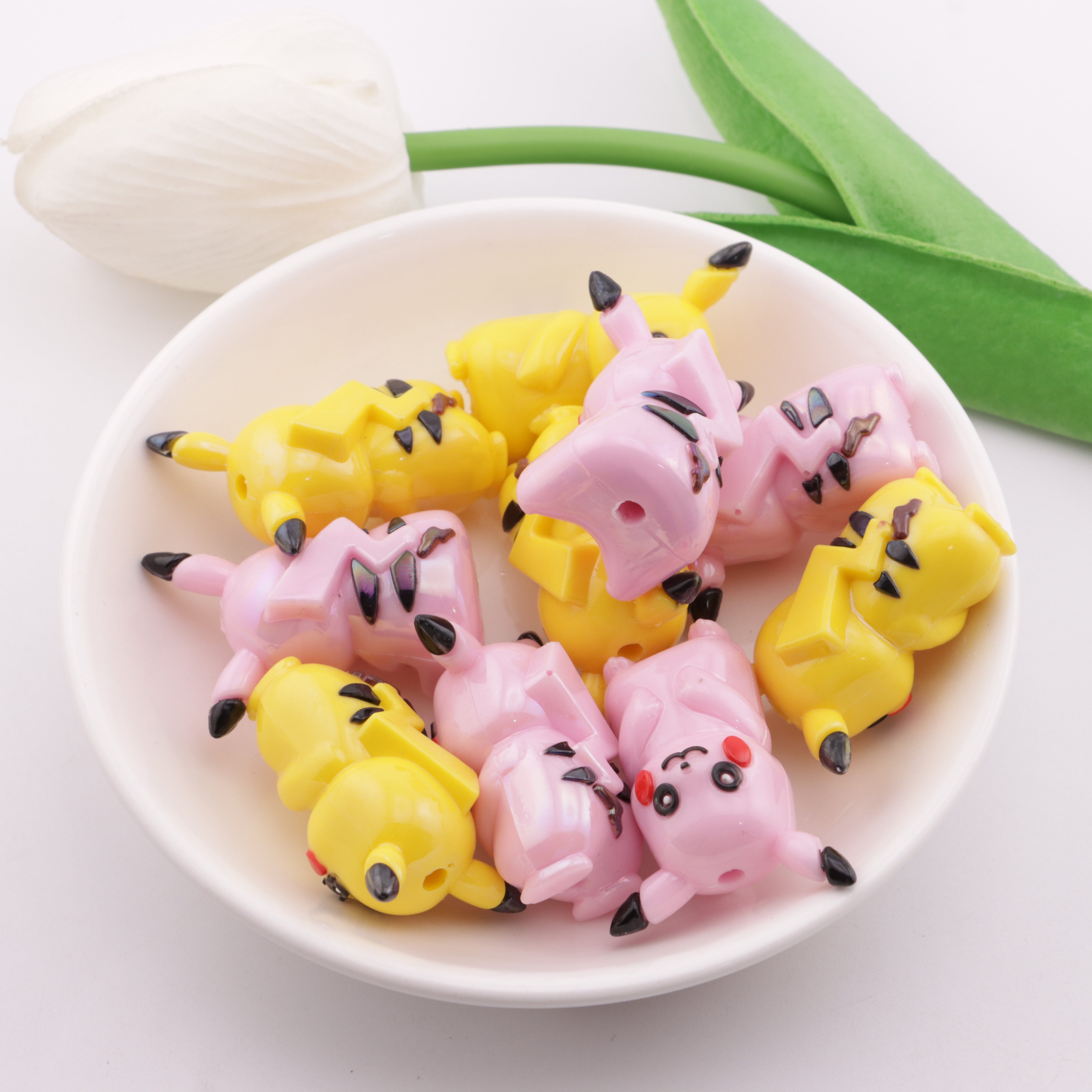 FS5786- Pikachu Silicone Beads Zoe's DIY Shop