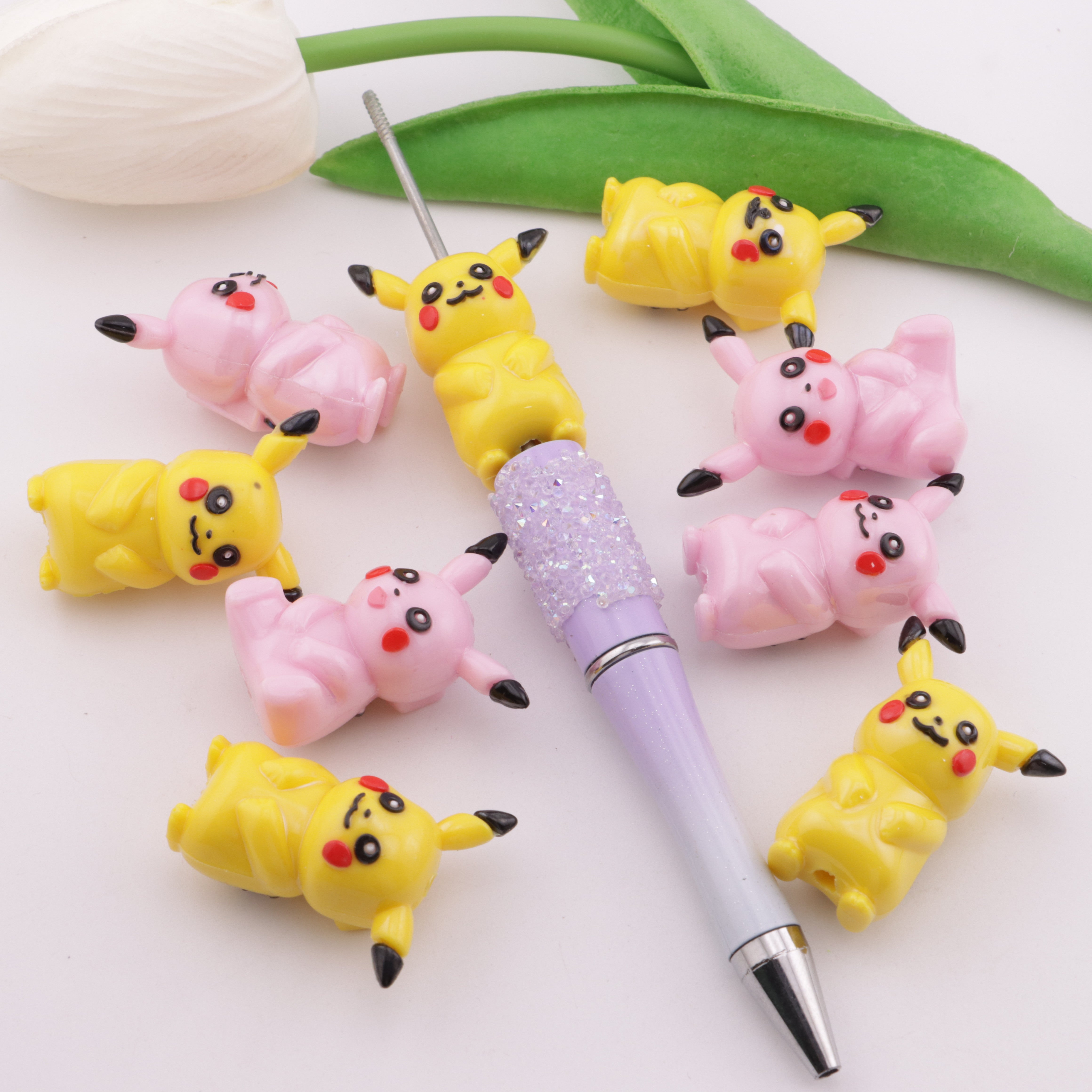 FS5786- Pikachu Silicone Beads Zoe's DIY Shop