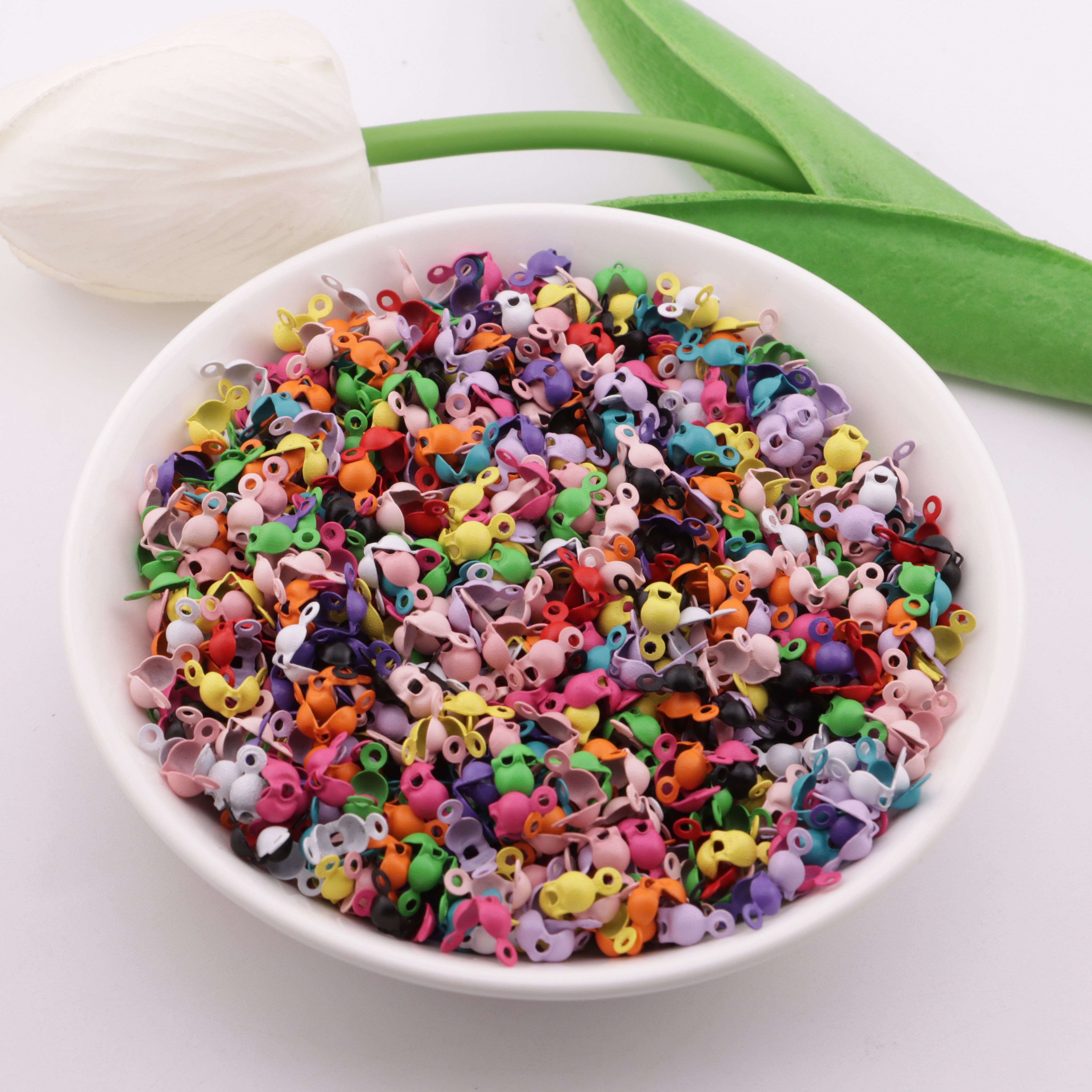 FS5760- Baked Enamel Color Double Button Zoe's DIY Shop