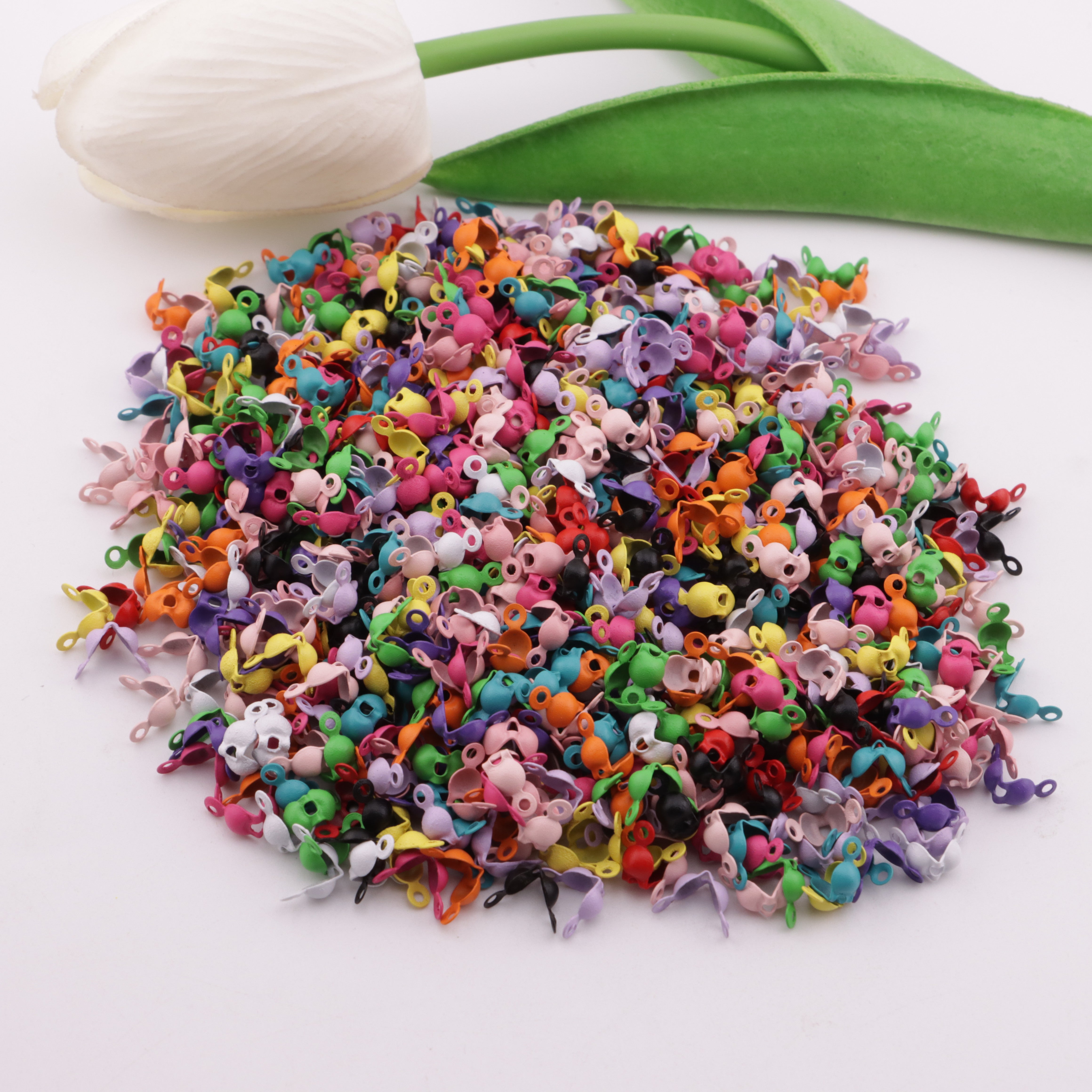 FS5760- Baked Enamel Color Double Button Zoe's DIY Shop