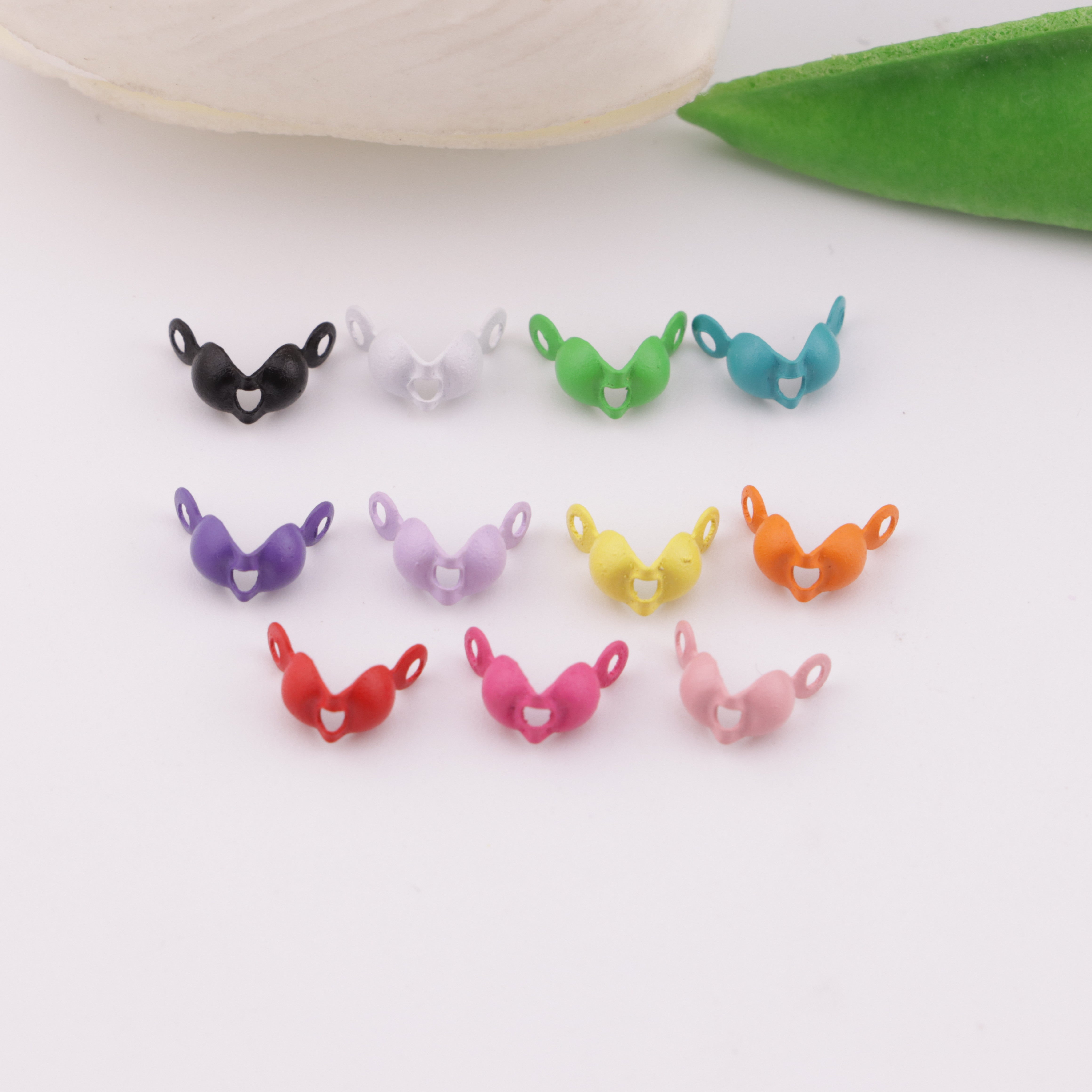 FS5760- Baked Enamel Color Double Button Zoe's DIY Shop