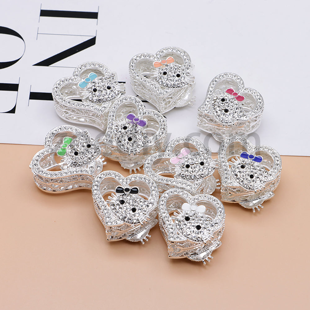 FS4164-HK Heart Alloy Beads Fit For Beadable Pens