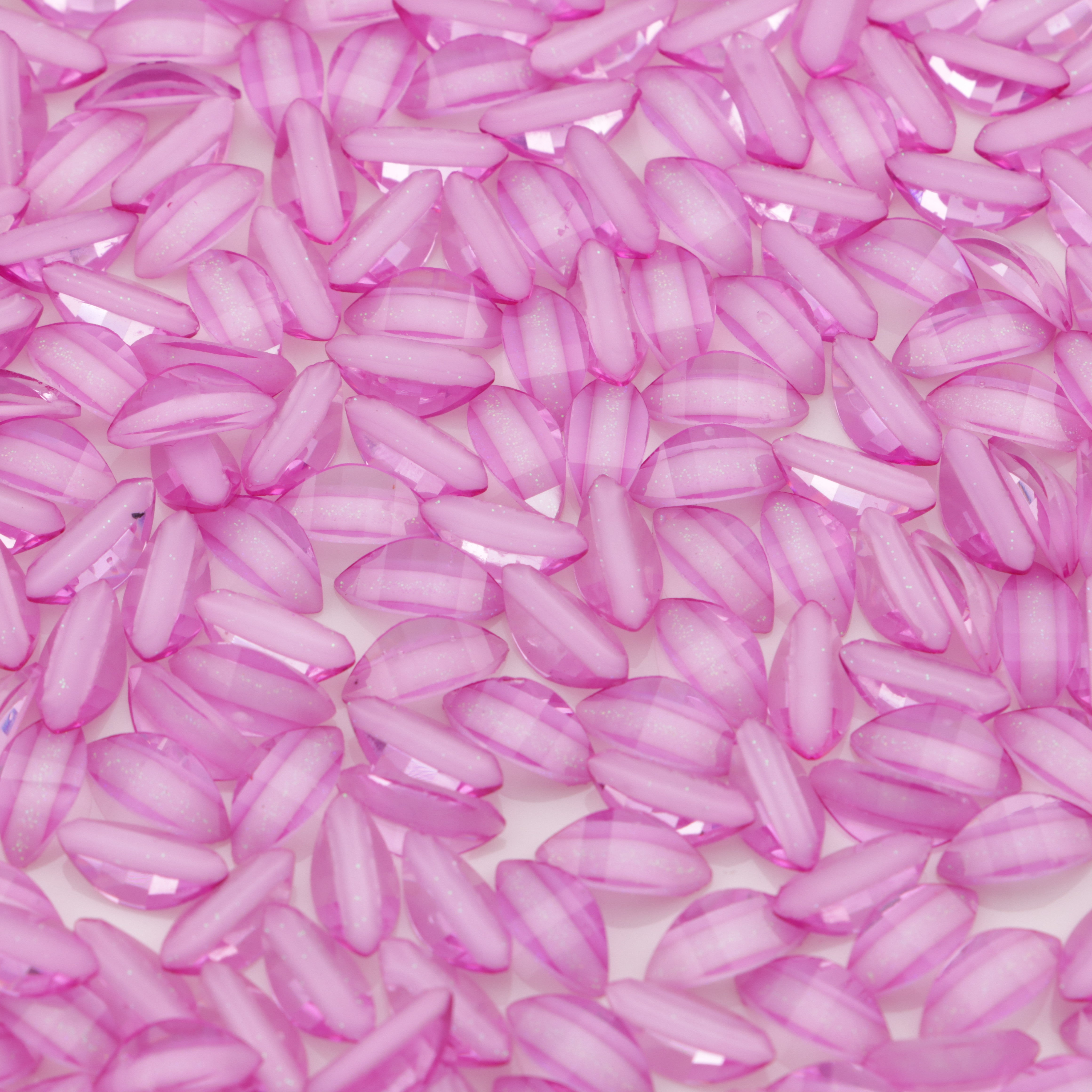 FS1354-5*10mm Mixed Color Flower Petal For Making Fancy Bead Or Fancy Pen