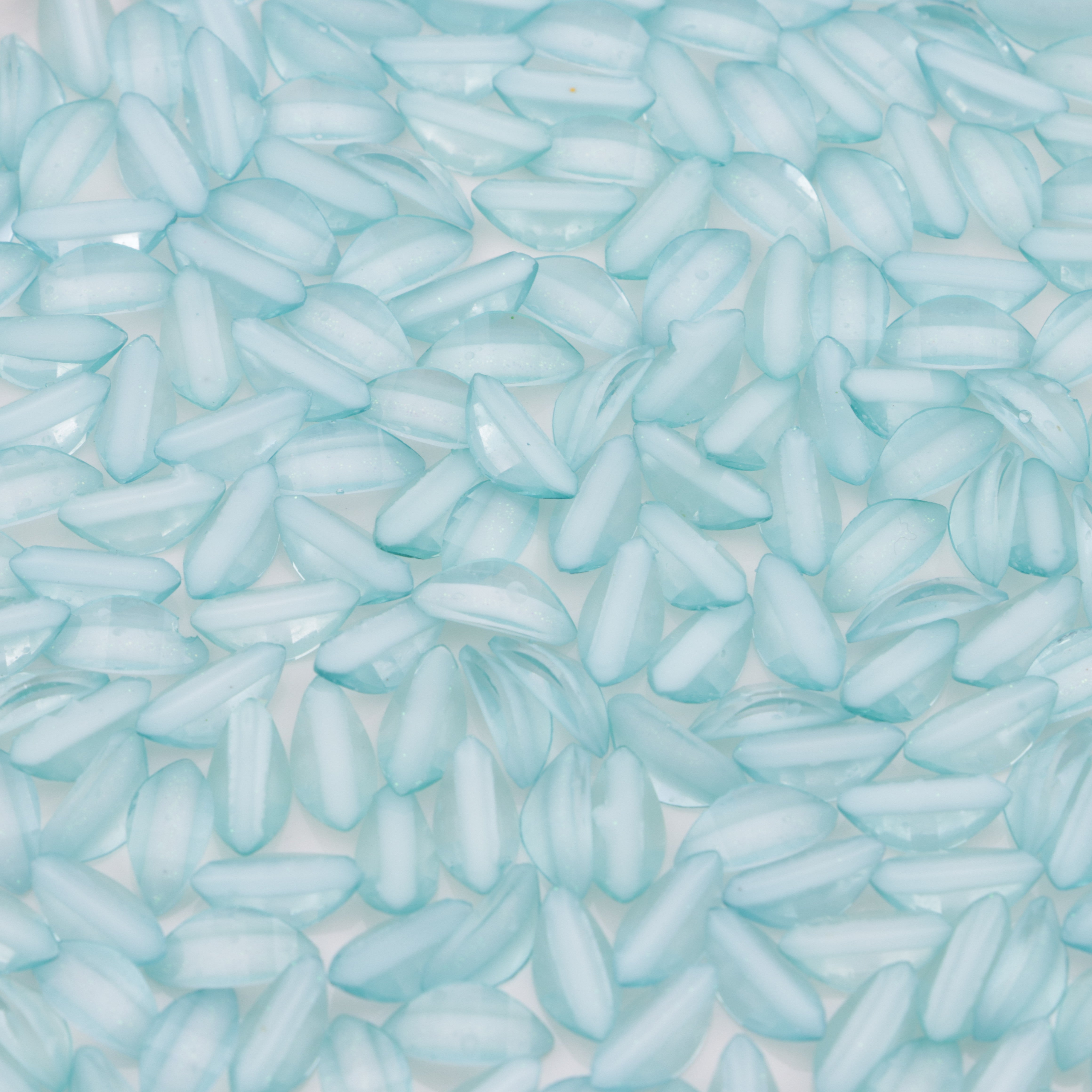 FS1354-5*10mm Mixed Color Flower Petal For Making Fancy Bead Or Fancy Pen