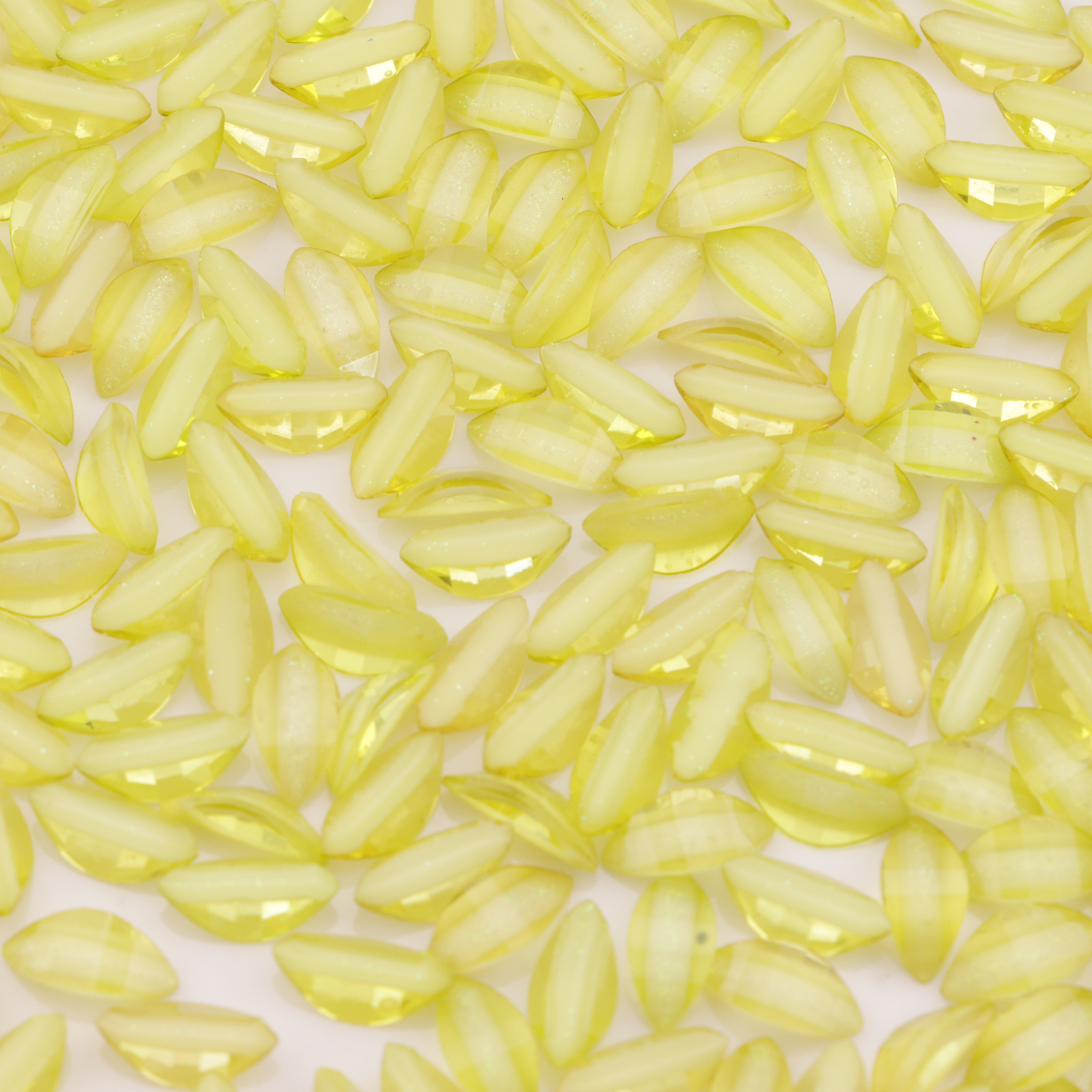FS1354-5*10mm Mixed Color Flower Petal For Making Fancy Bead Or Fancy Pen