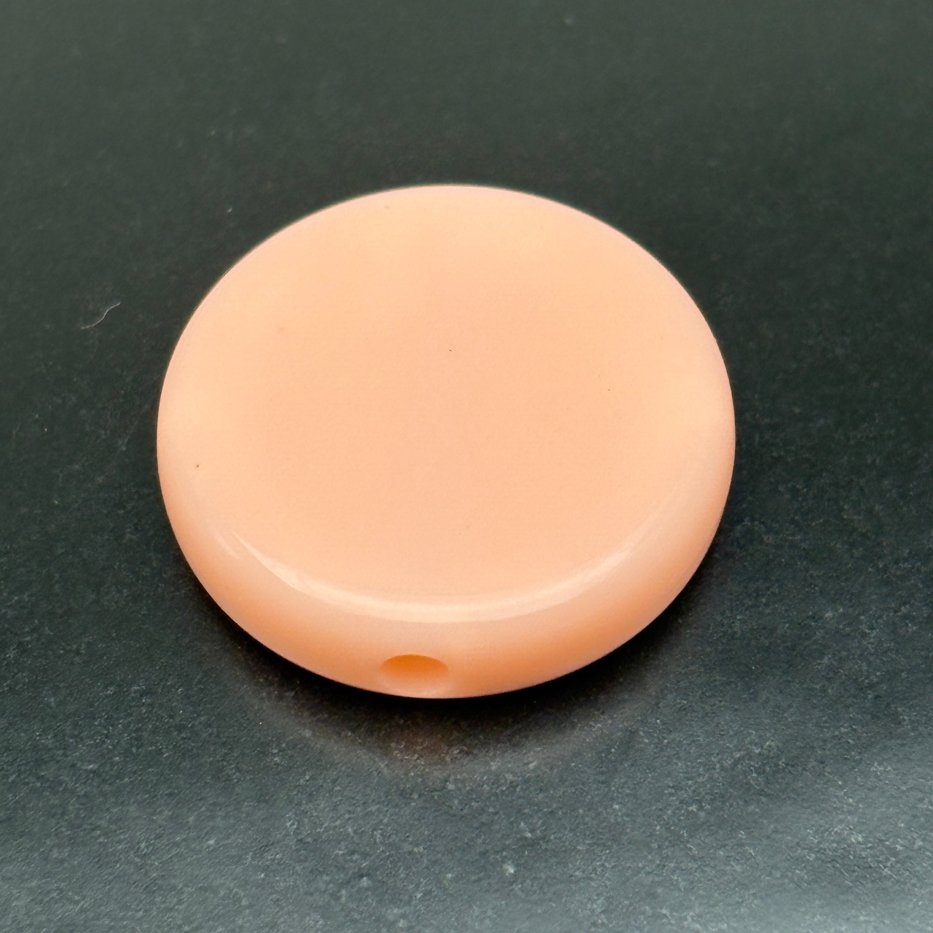 FS5454- 20mm Round Plate Based Beads, Round Plate Bottom Beads, Thickness 5mm, Fit Pen