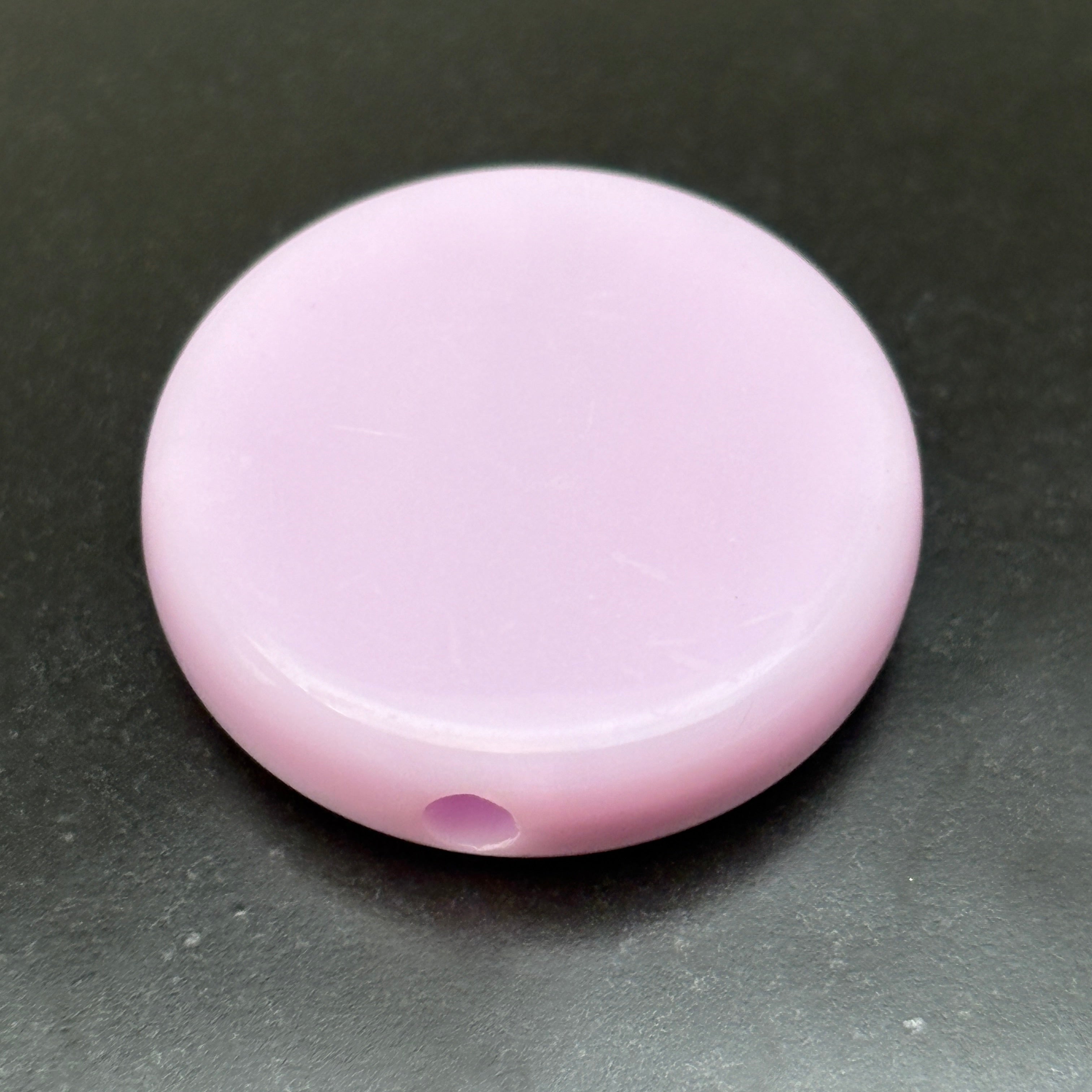 FS5454- 20mm Round Plate Based Beads, Round Plate Bottom Beads, Thickness 5mm, Fit Pen