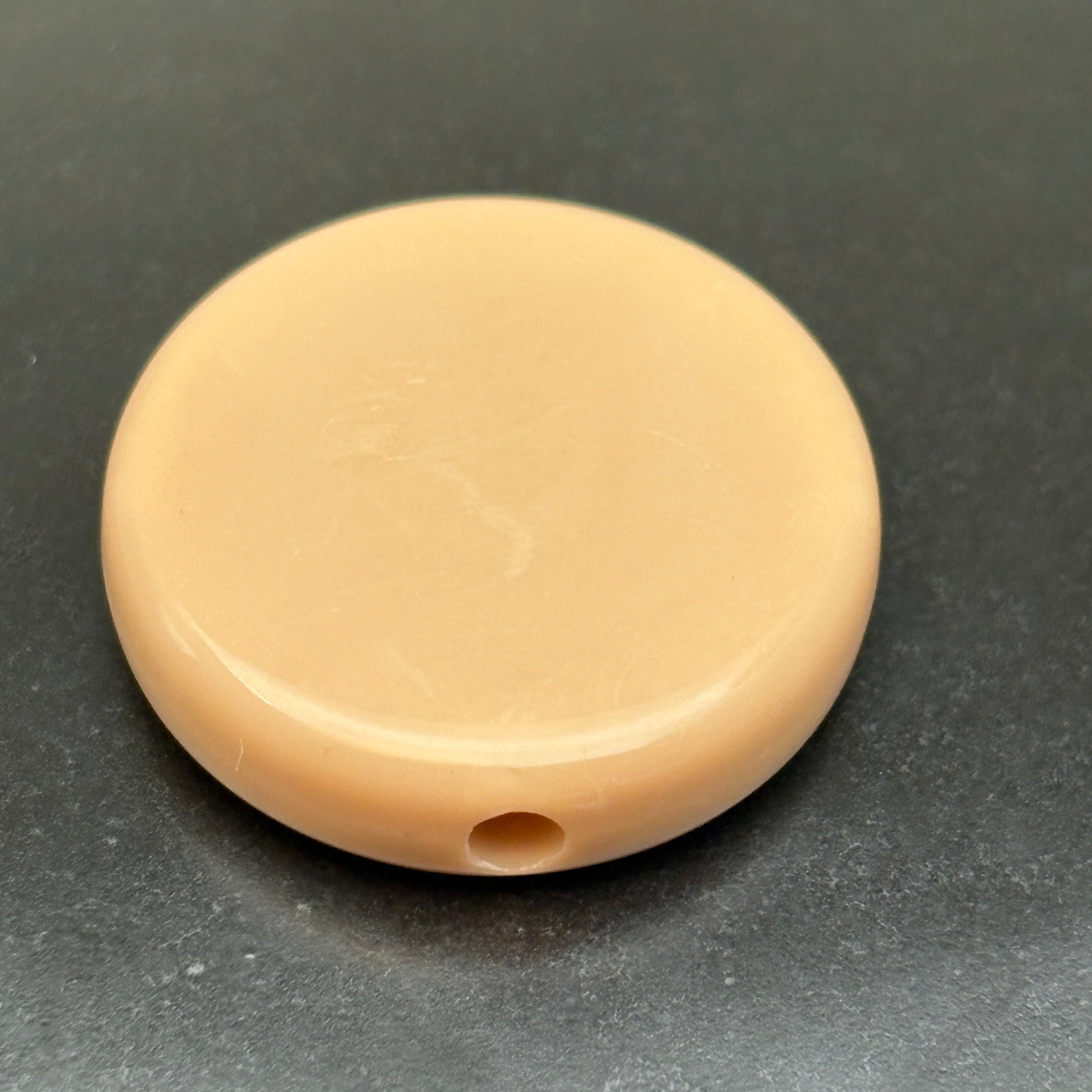 FS5454- 20mm Round Plate Based Beads, Round Plate Bottom Beads, Thickness 5mm, Fit Pen