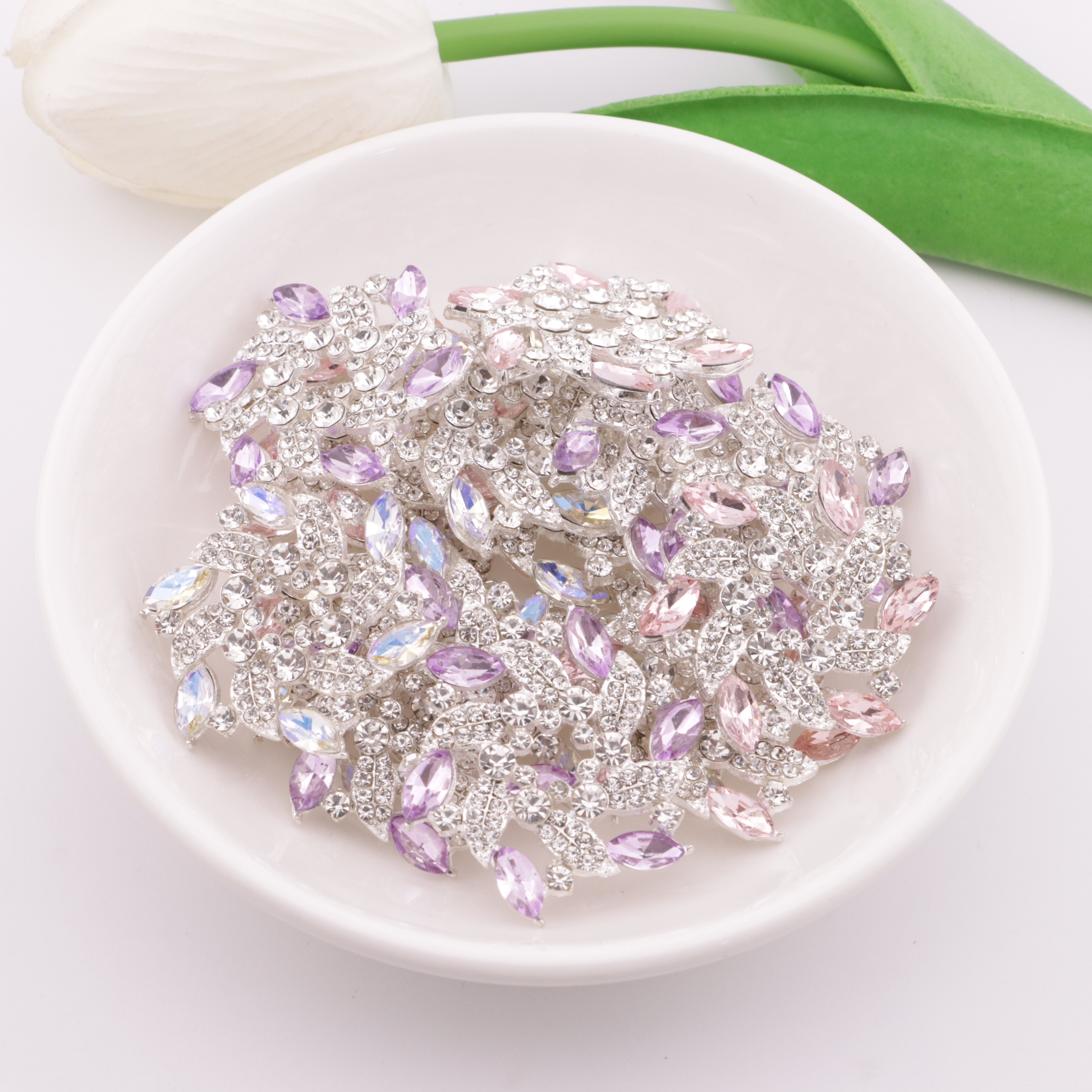 FS4863- Windmill Flowers, Alloy Charms Alloy Patches
