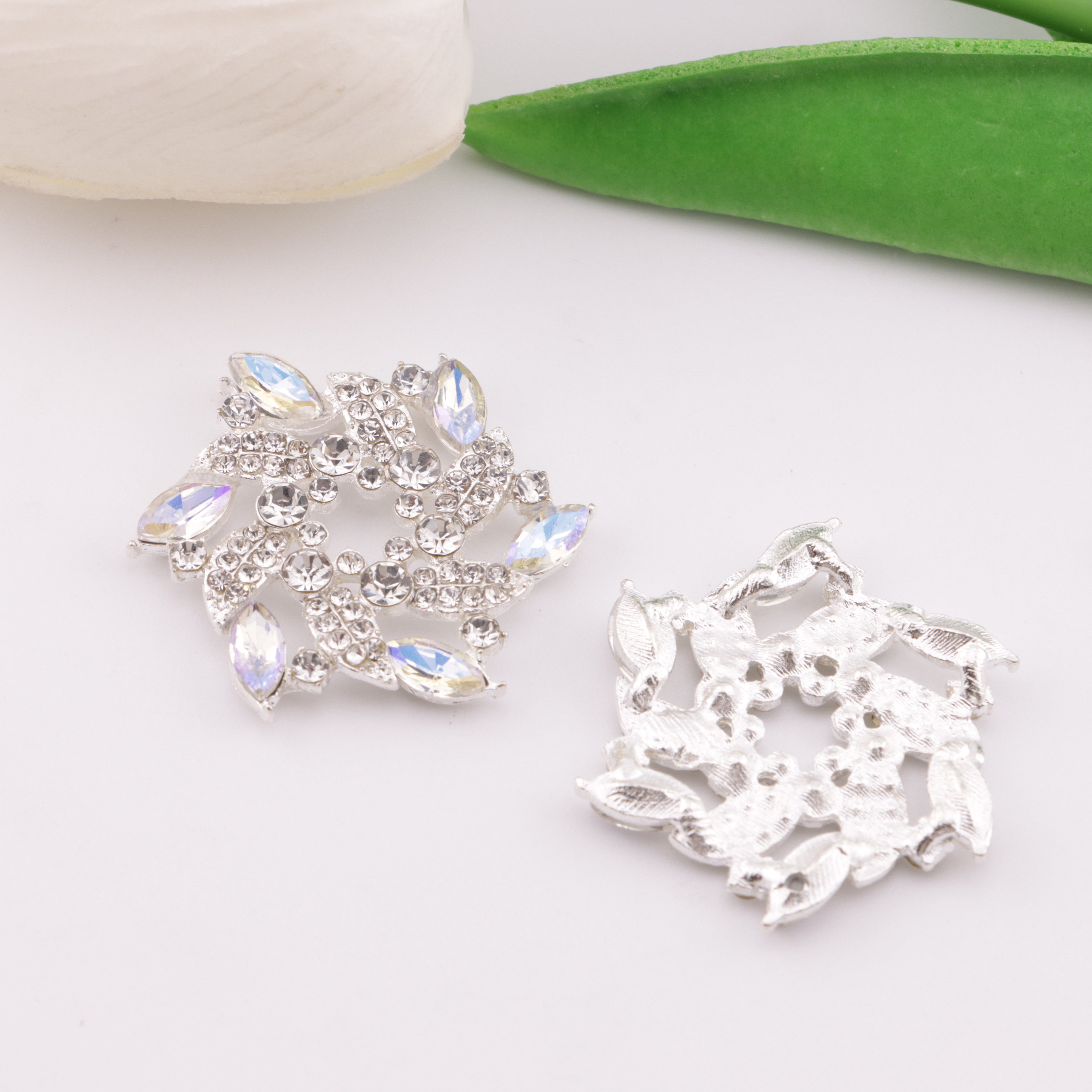 FS4863- Windmill Flowers, Alloy Charms Alloy Patches