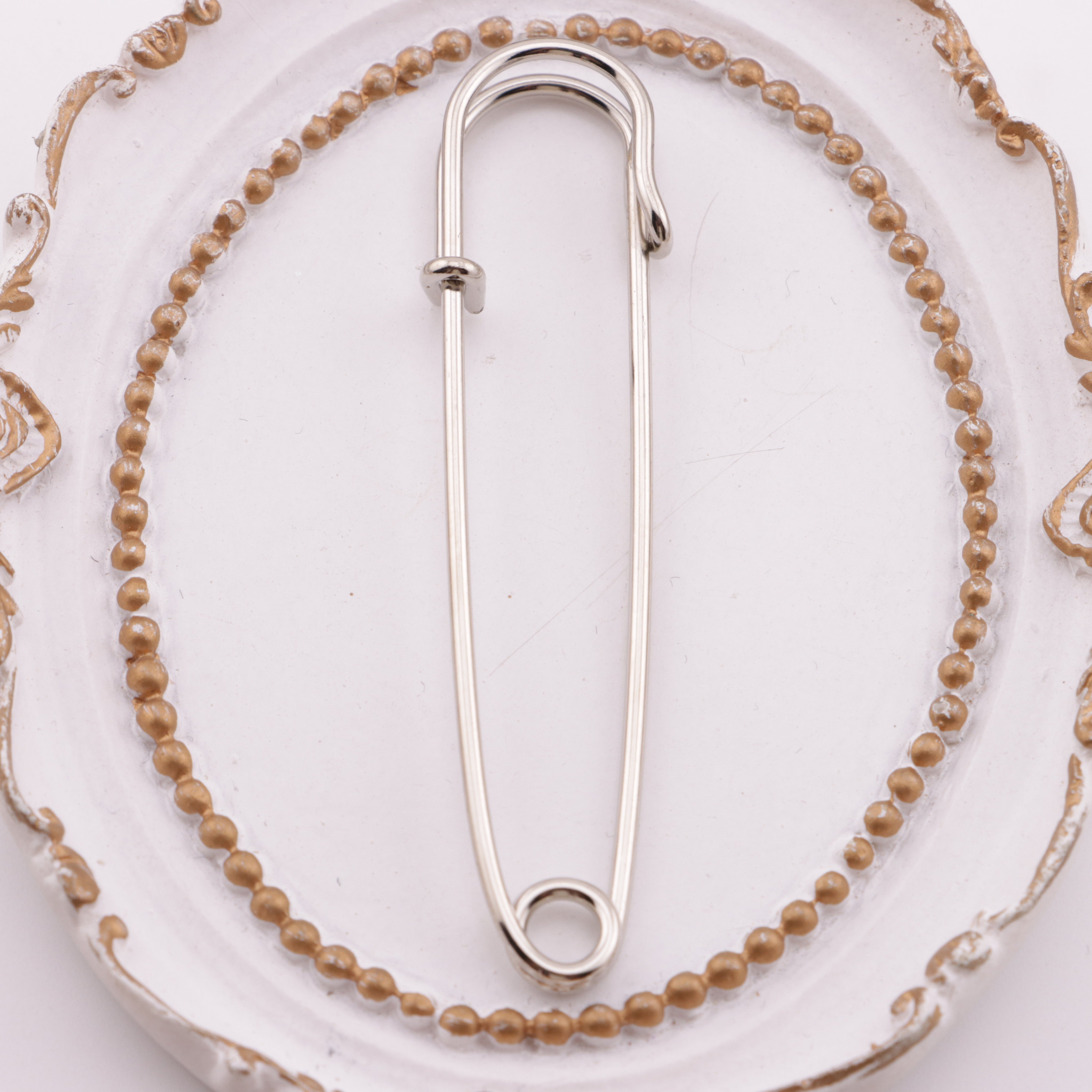 FS6021- Pin Large Safety Pin - Length 65mm * Wire Diameter 1.5mm