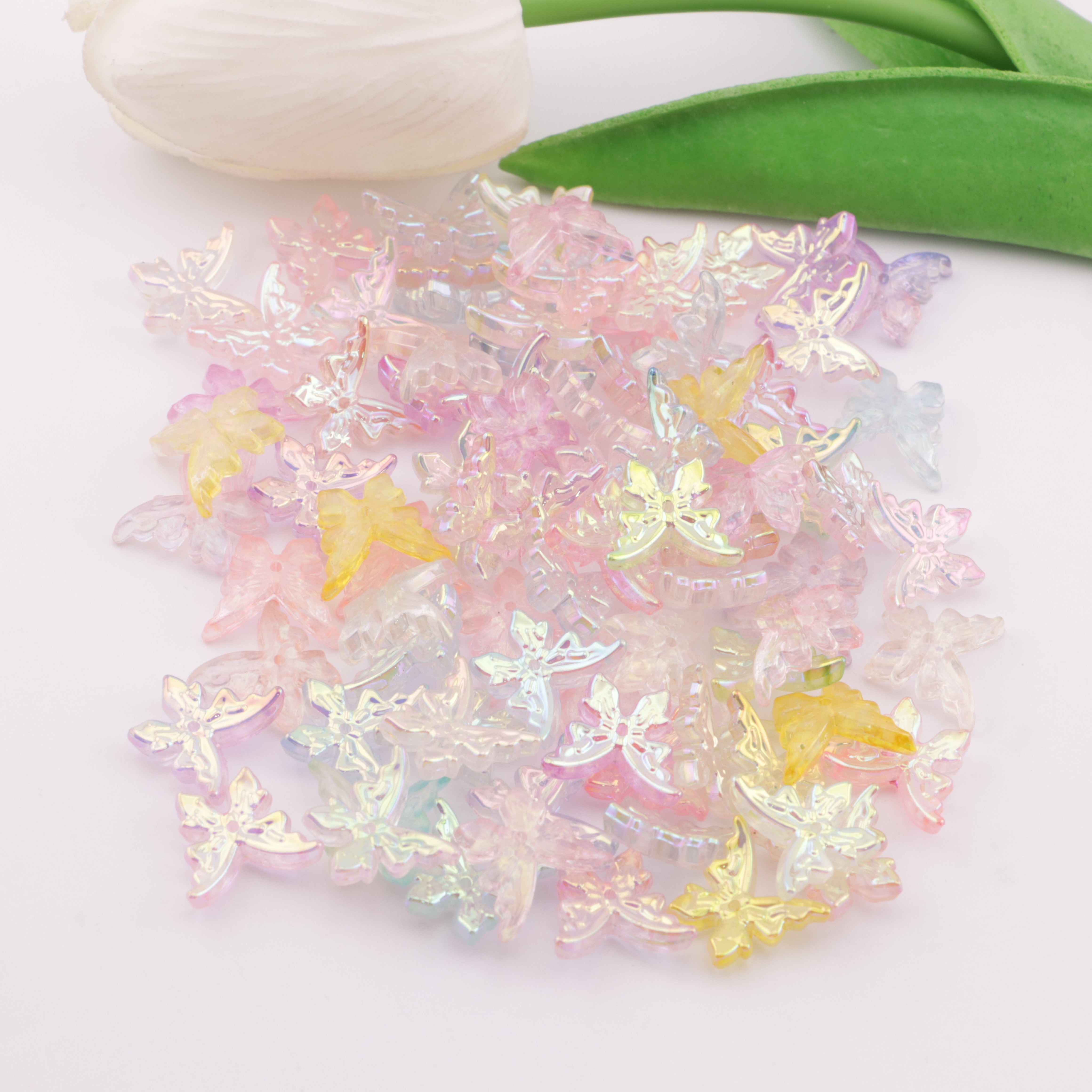 FS6045- Electroplated Glow-in-the-Dark Butterfly With Holes