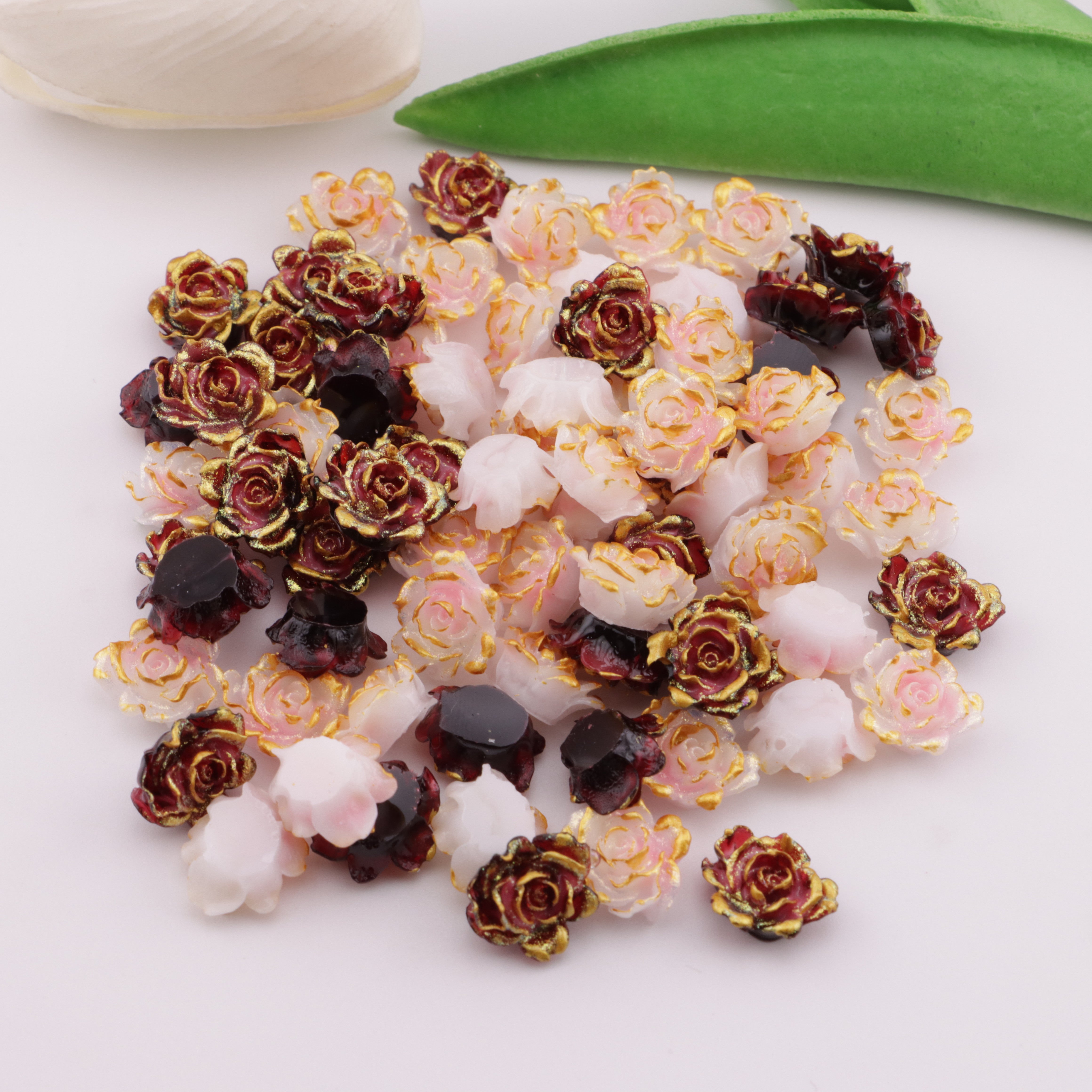 FS6069- Approximately 11Mm Soft Floral Glow Fine Glitter Zoe's DIY Shop