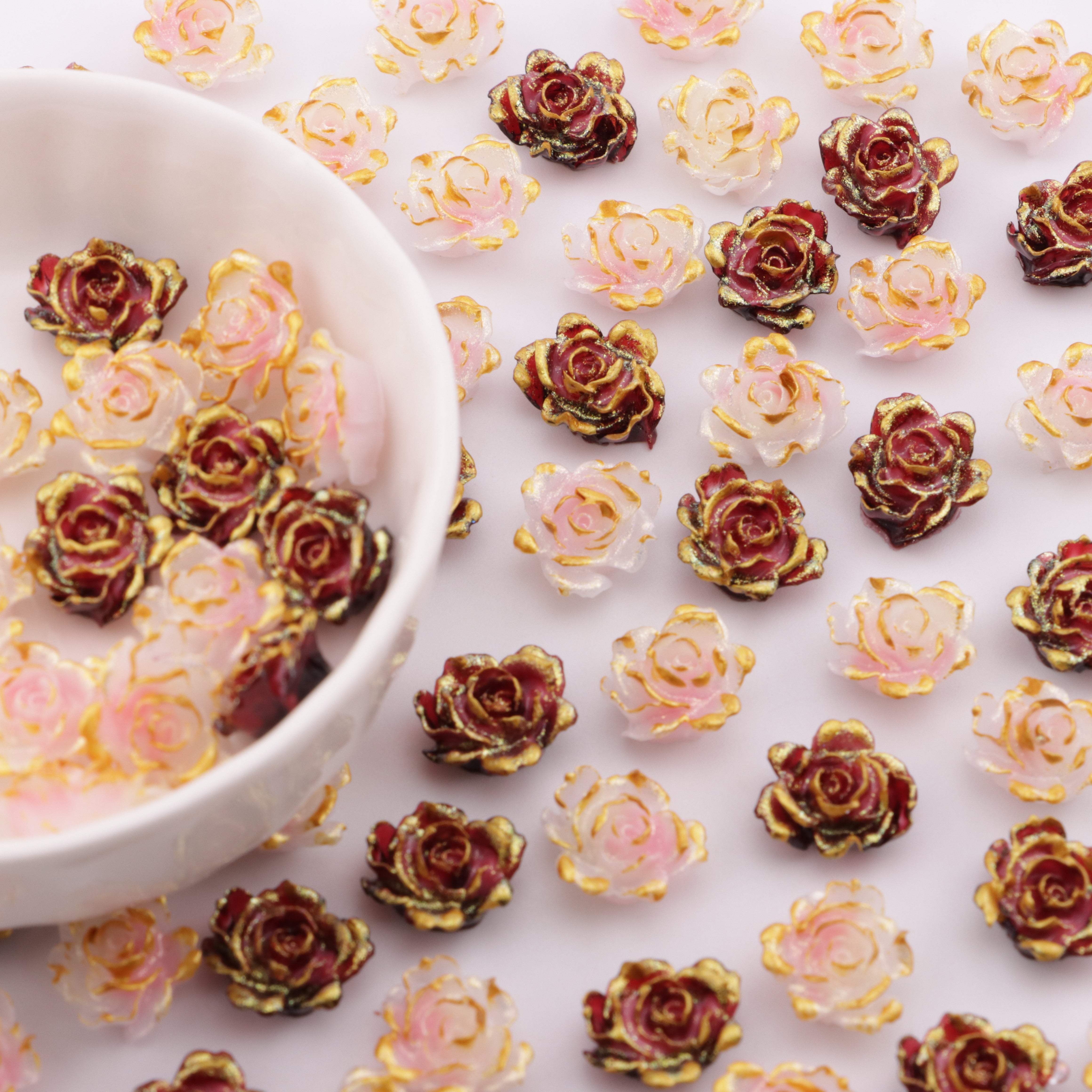 FS6069- Approximately 11Mm Soft Floral Glow Fine Glitter Zoe's DIY Shop