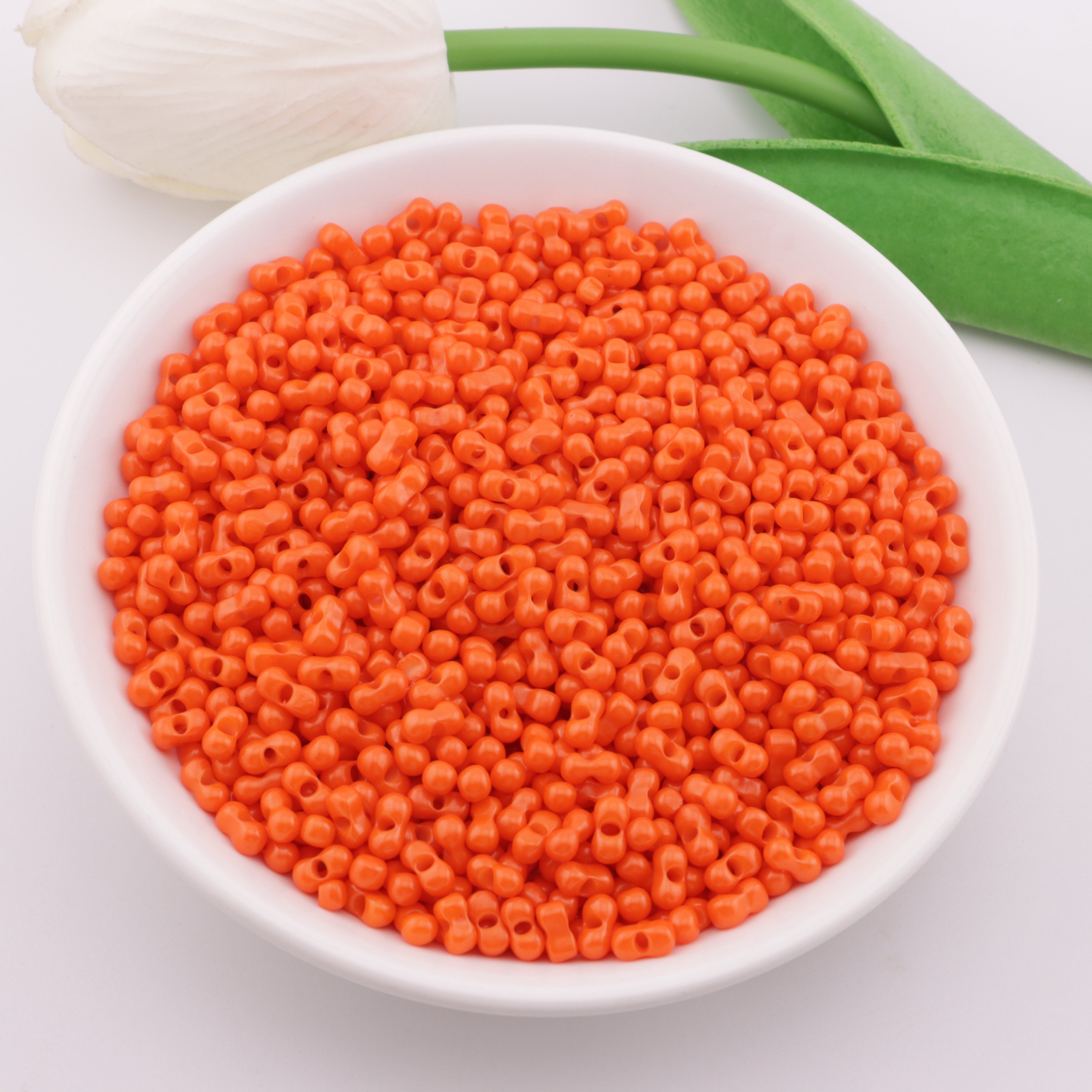 FS6038- 3×6Mm Glass Peanut Beads