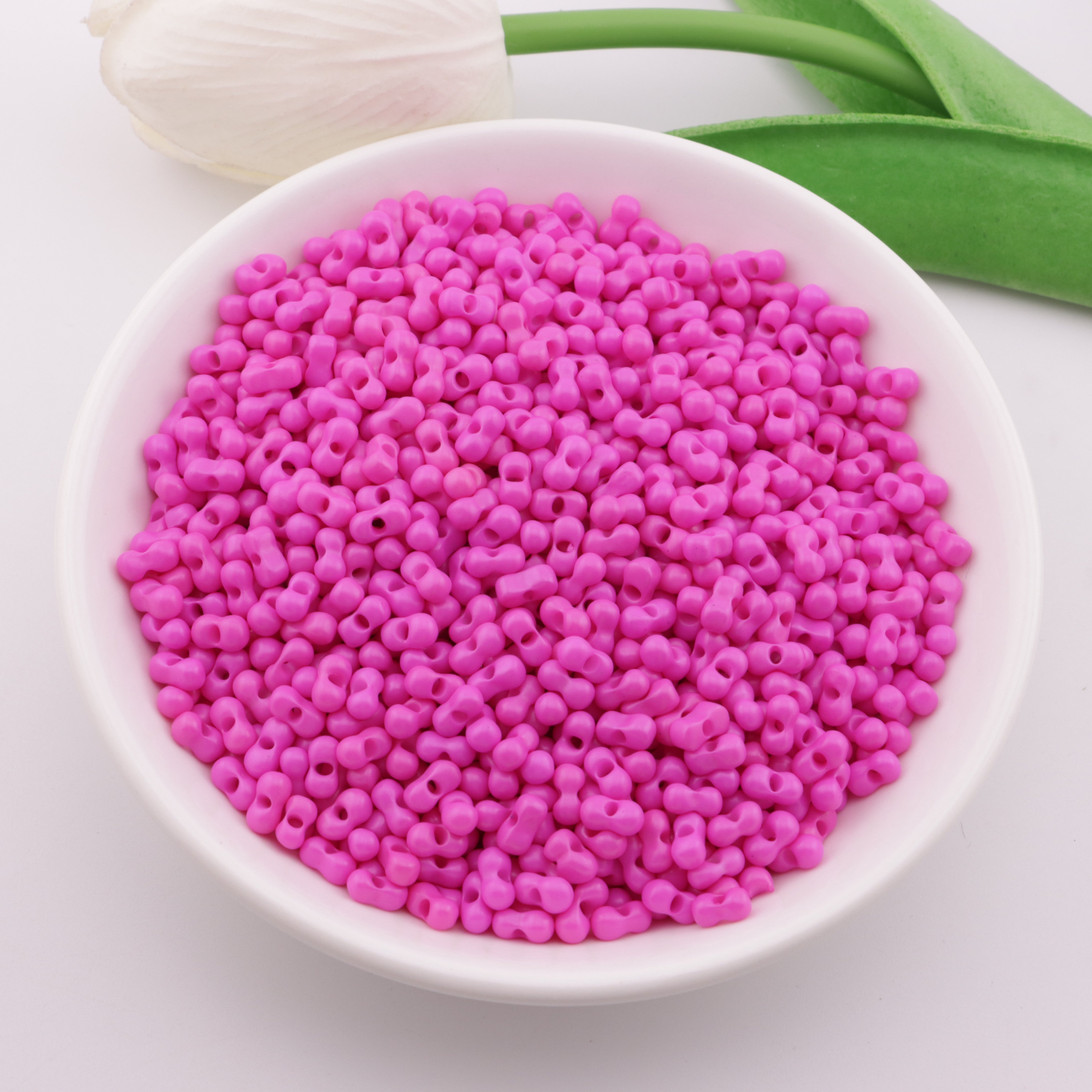 FS6038- 3×6Mm Glass Peanut Beads