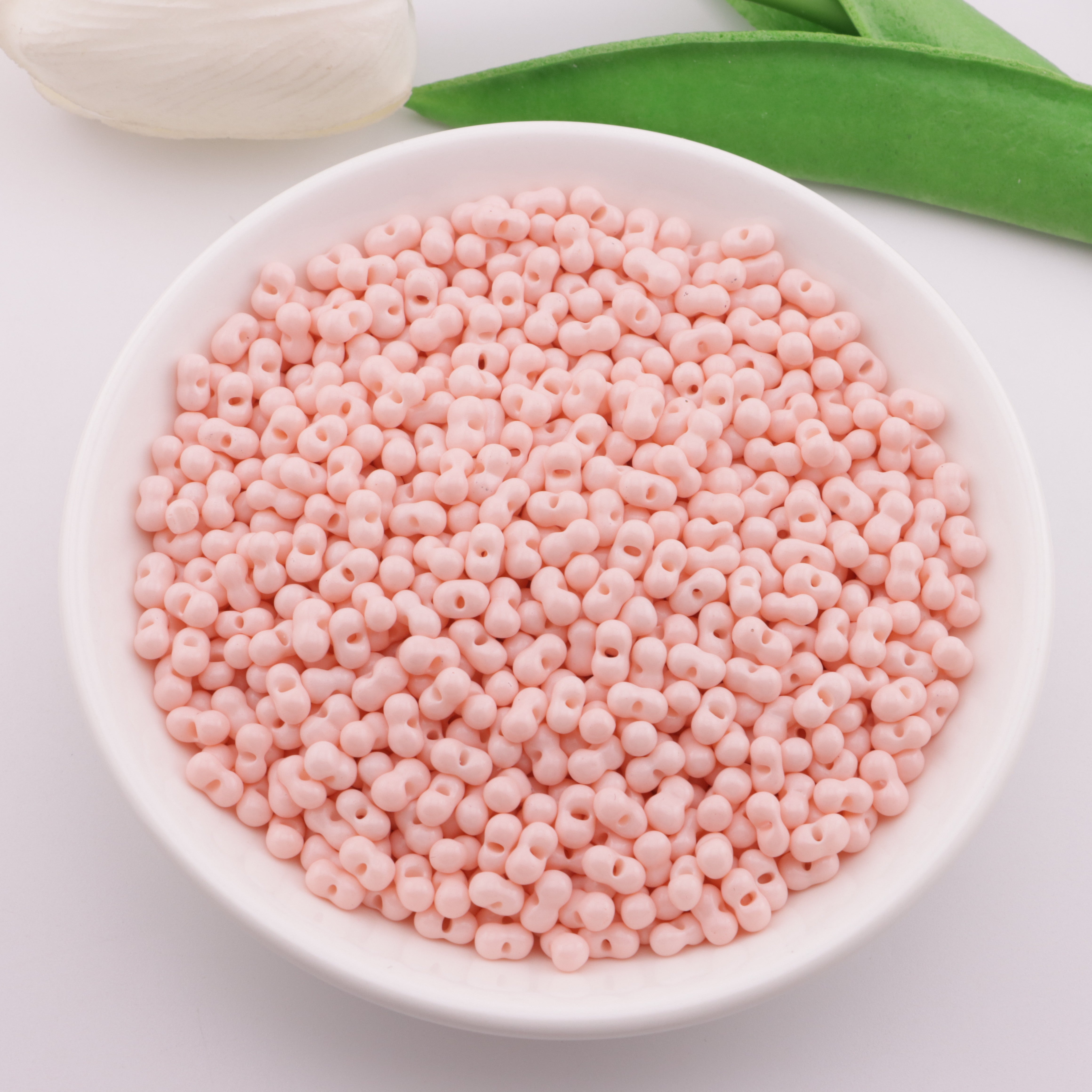FS6038- 3×6Mm Glass Peanut Beads