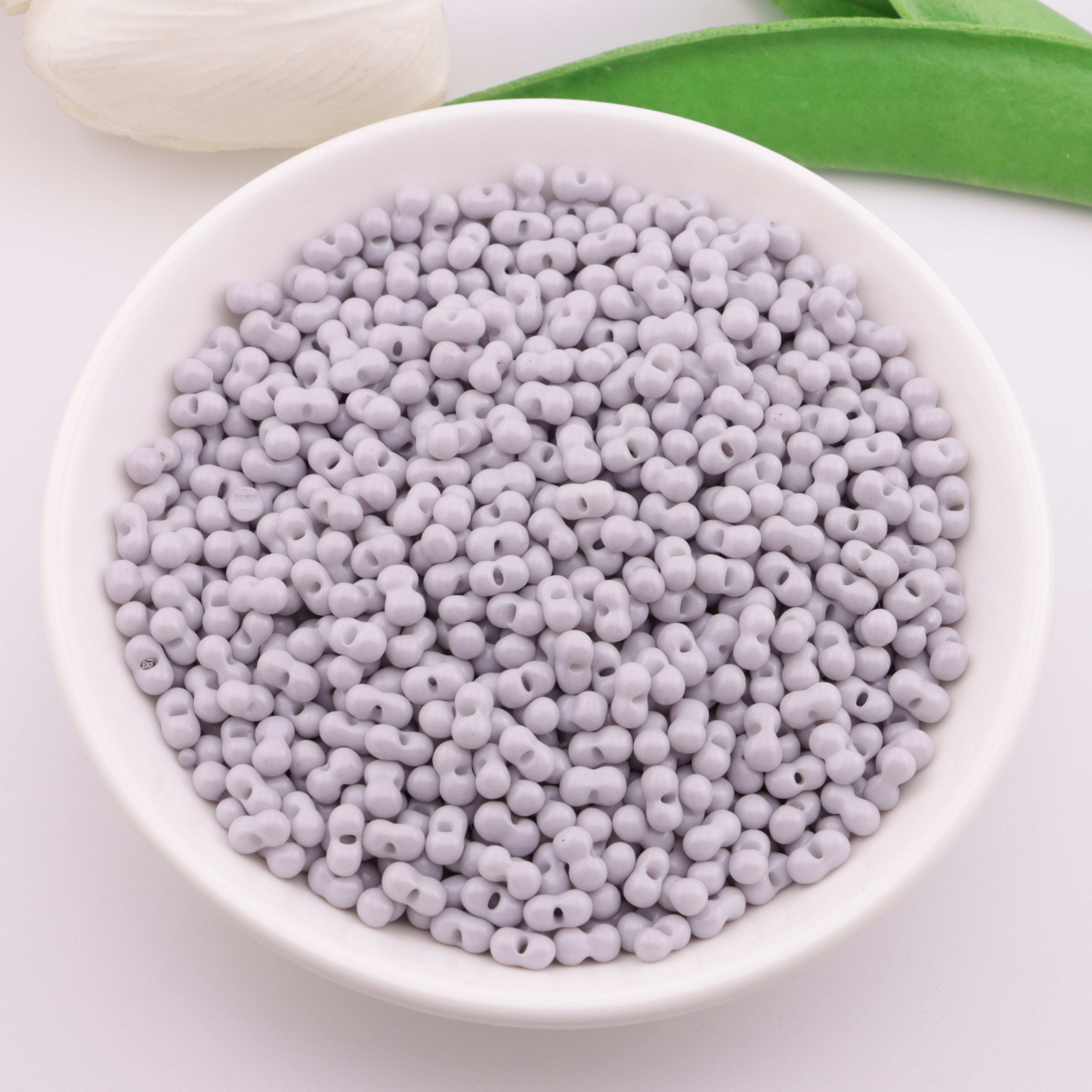 FS6038- 3×6Mm Glass Peanut Beads