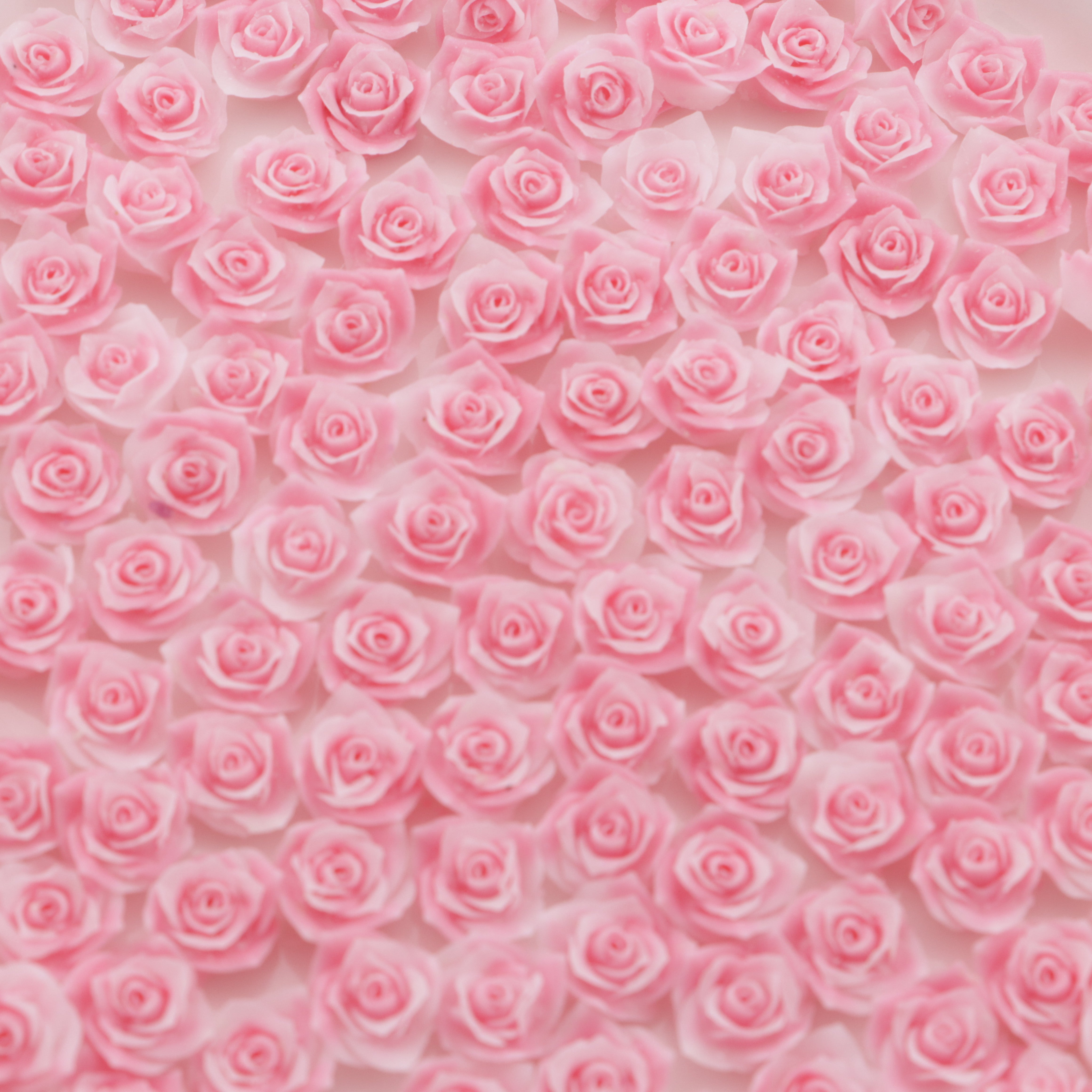 FS6140- 9mm Luminous Soft Flower Charms Night - Glow Soft Flower Patches
