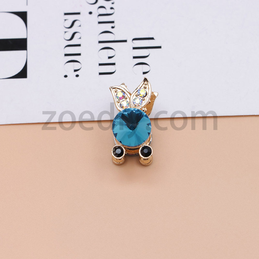 FS4837-Koi Alloy Diamond Beads Fit For Beadable Pens